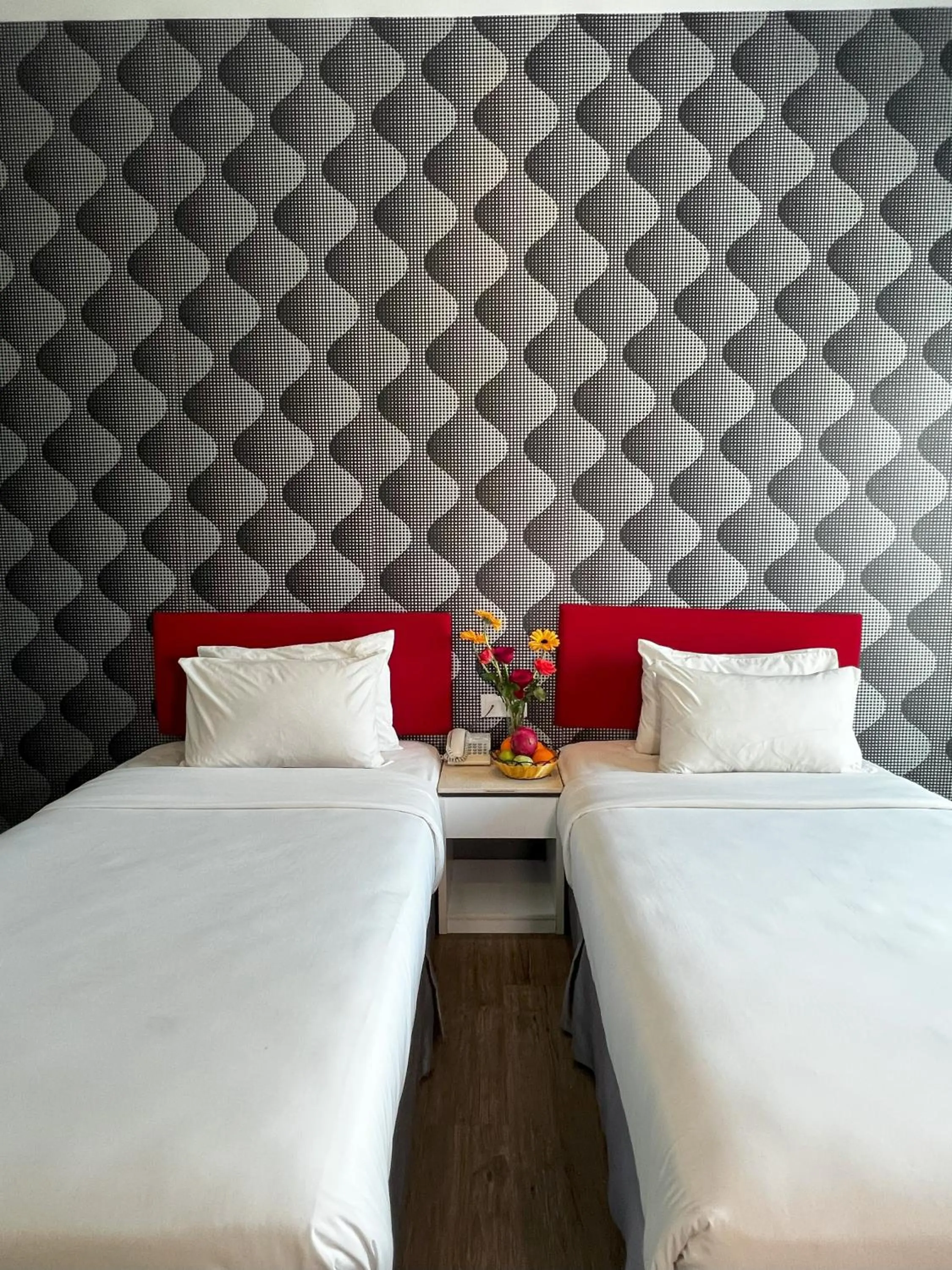 Standard Twin Room Beach Facing in Cenang Plaza Beach Hotel