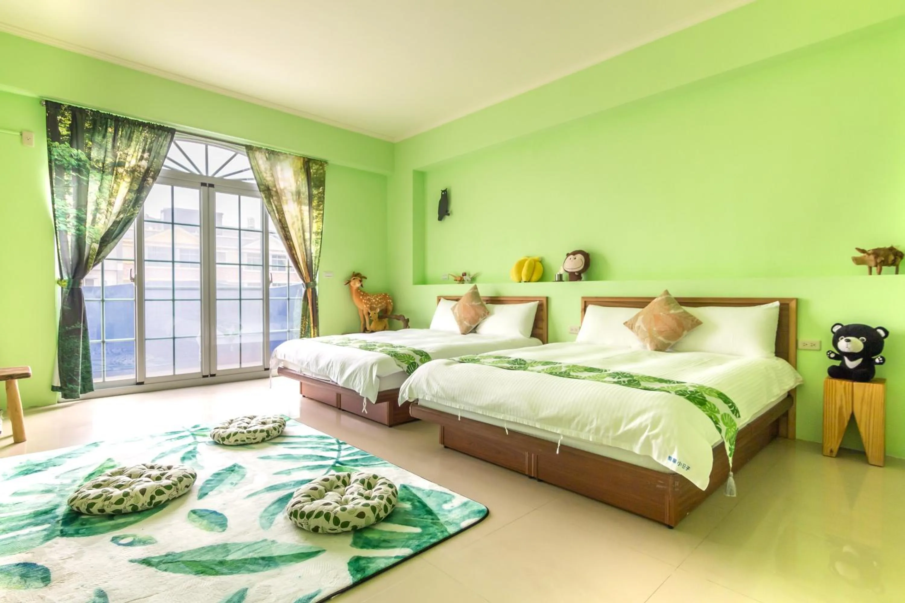 Quadruple Room with Balcony in Ciao Life B&B