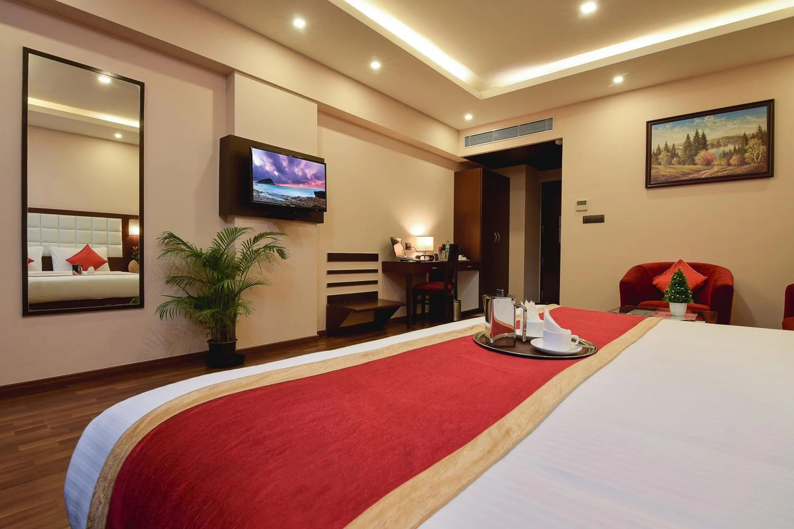Club Double Room - single occupancy in Akshaya Aura