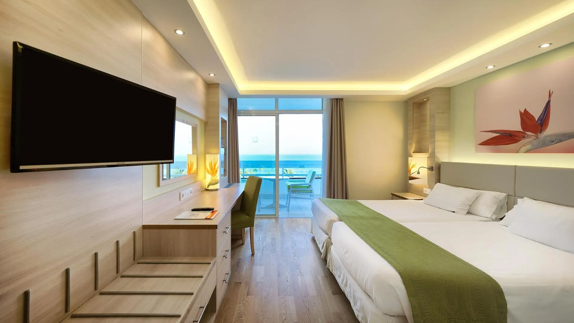 Twin Room with Sea View in Bull Costa Canaria & SPA - Only Adults