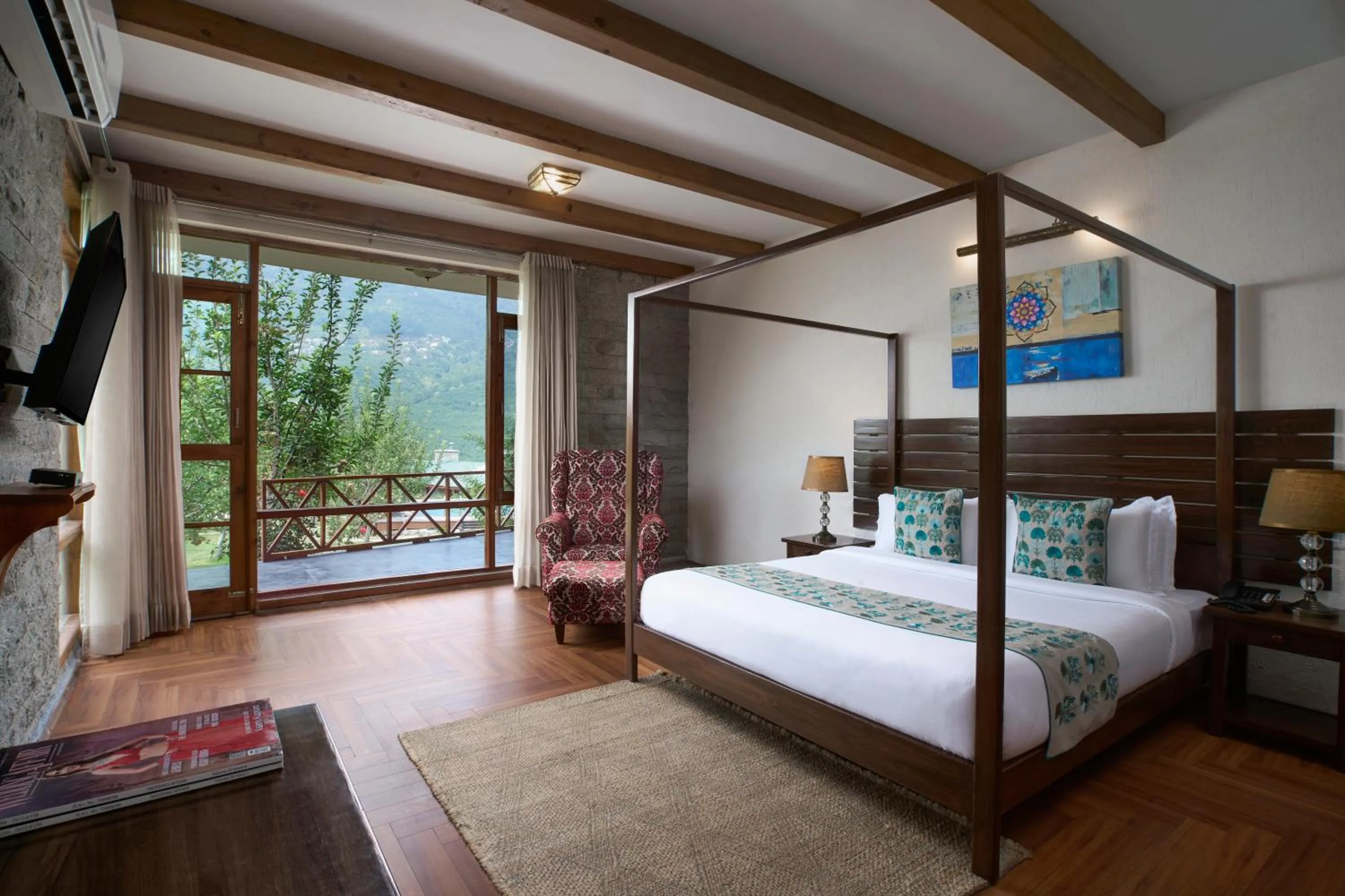 Deluxe Garden & Mountain View in Larisa Resort Manali