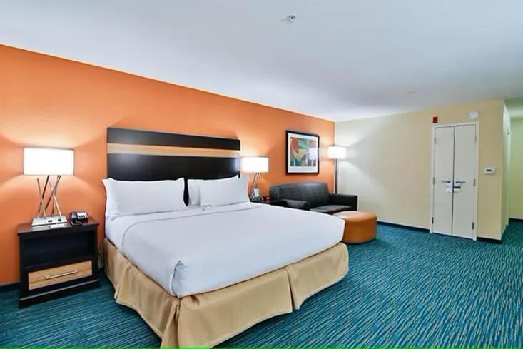 Standard King Room with Mobility Accessible Roll-In Shower in Holiday Inn Bismarck by IHG