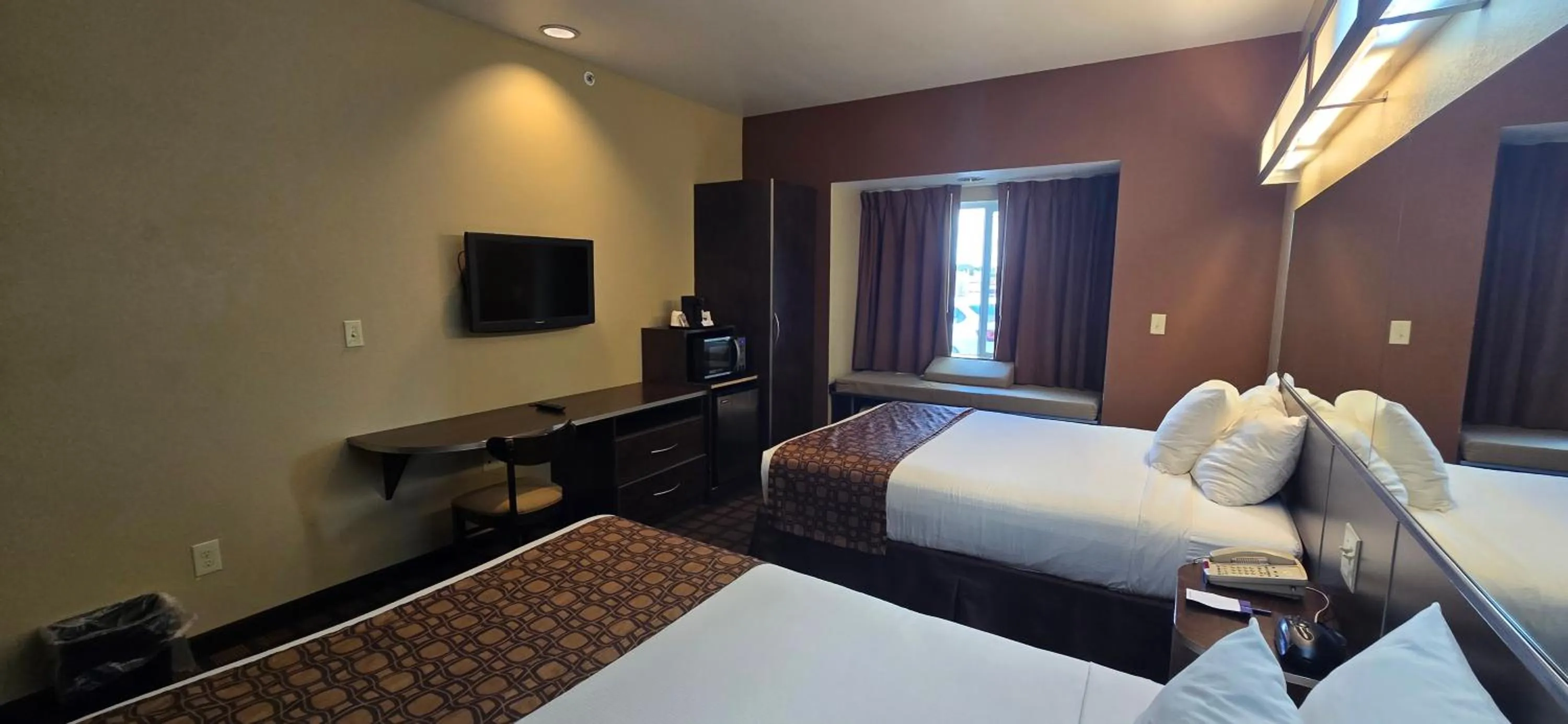 Queen Room with Two Queen Beds - Non-Smoking in Microtel Inn & Suites by Wyndham Odessa TX