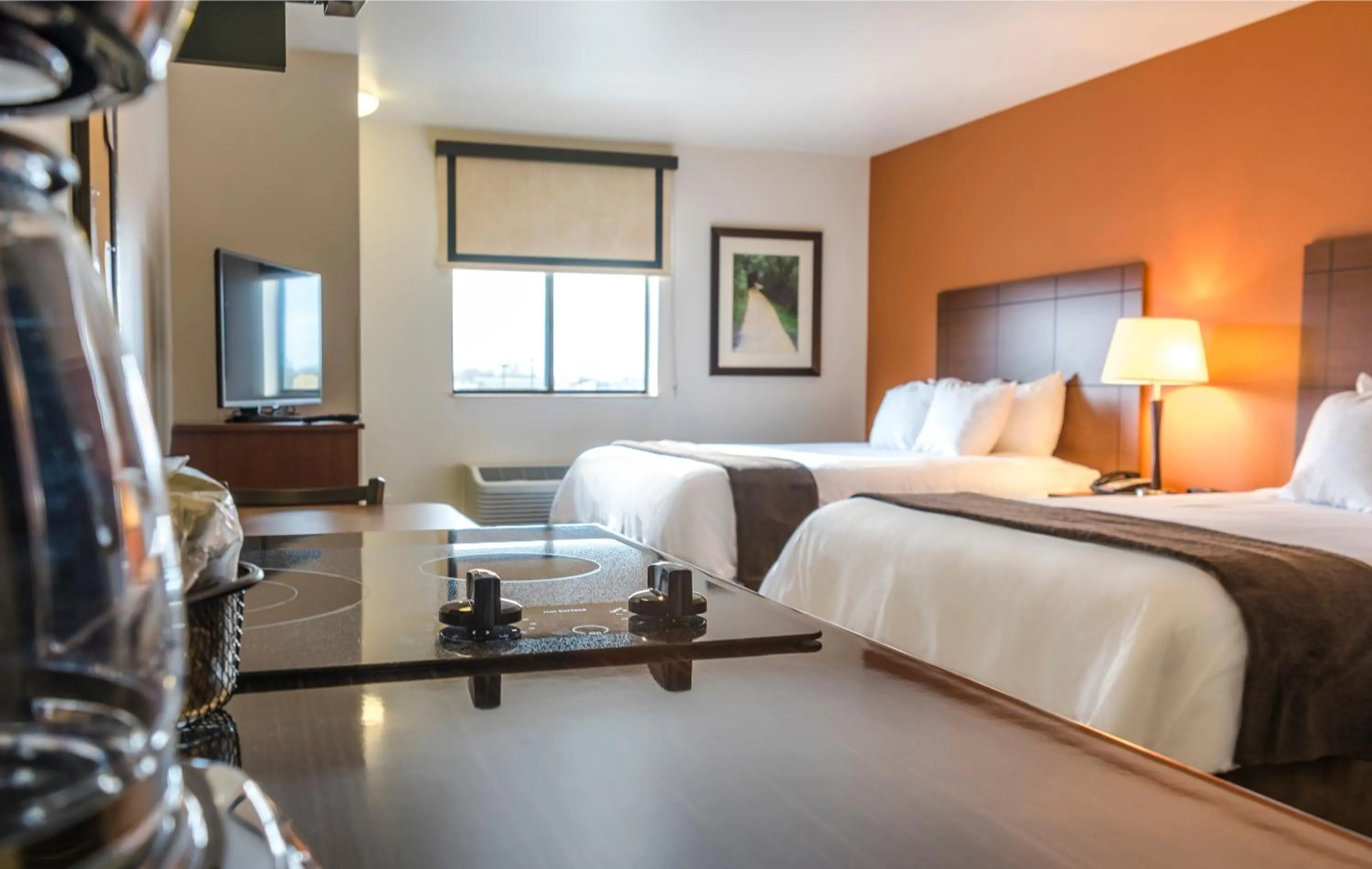 Deluxe Queen Room with Two Queen Beds in My Place Hotel-Aberdeen, SD