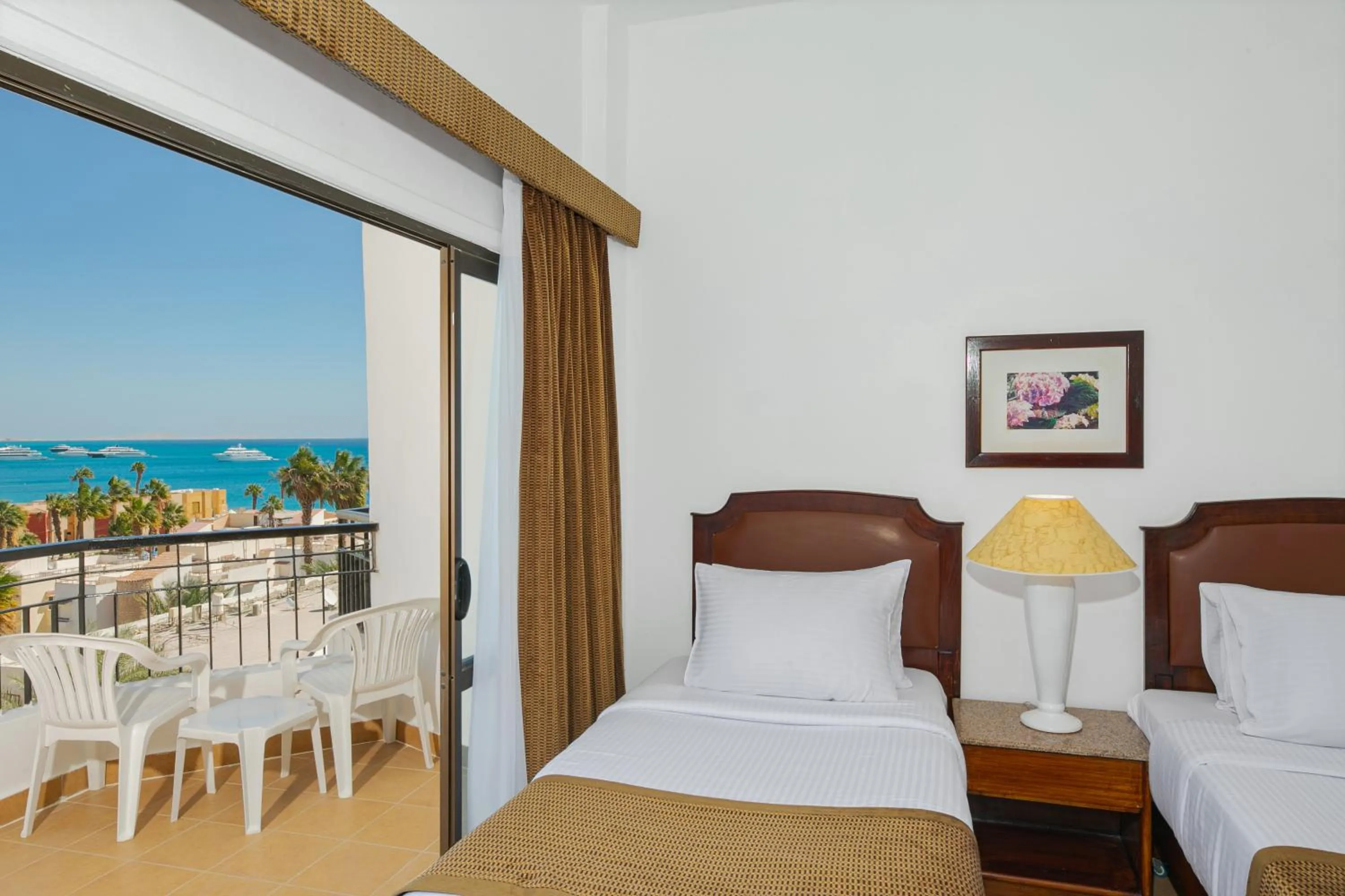 Double Room with Side Sea View in Marlin Inn Azur Resort