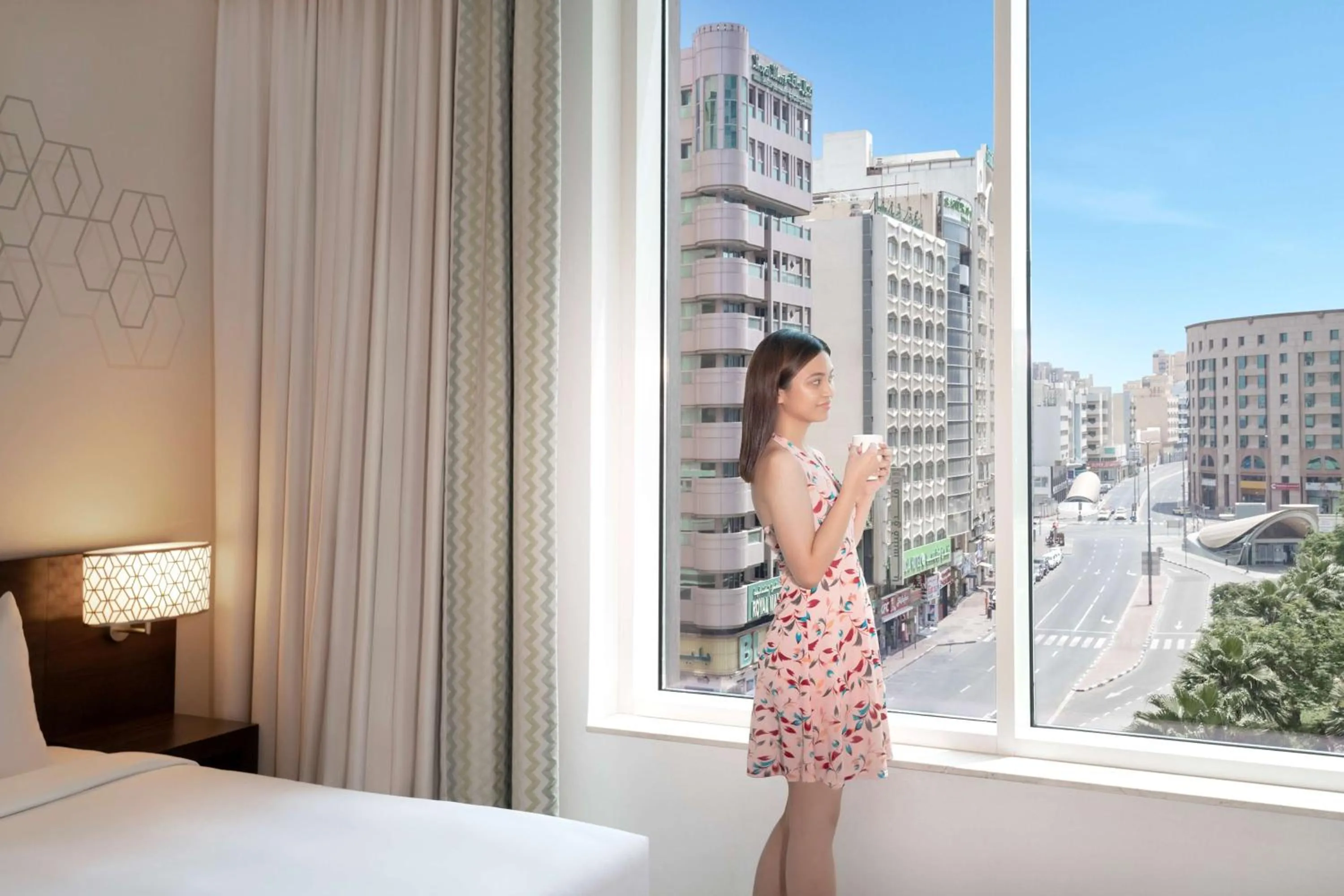 Twin Room with Sofa Bed in Hyatt Place Dubai Baniyas Square