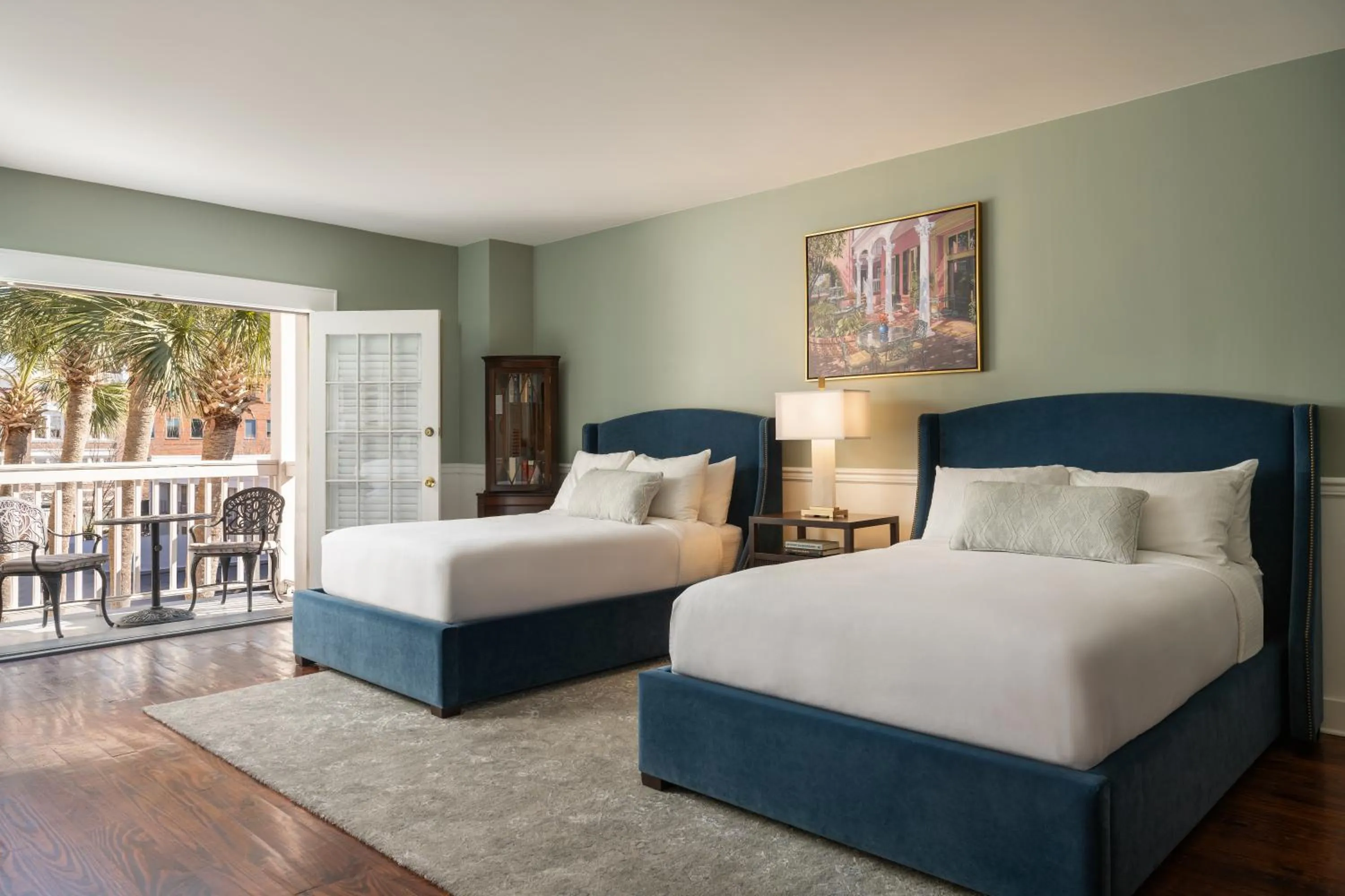 Deluxe Double Room with Balcony in Meeting Street Inn