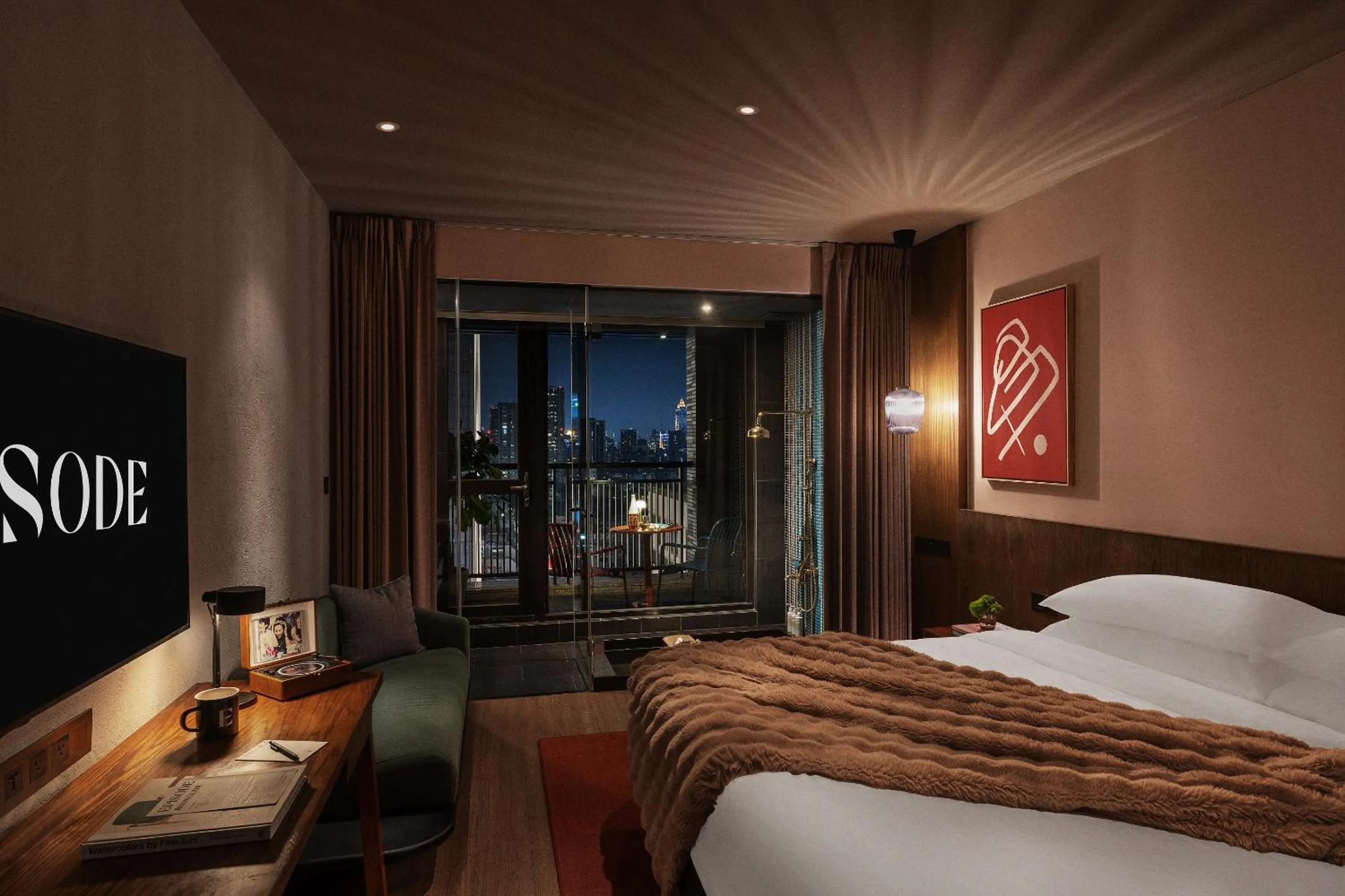 Deluxe King Room with Balcony in HYATT - EPISODE Daan Taipei, jdv by Hyatt