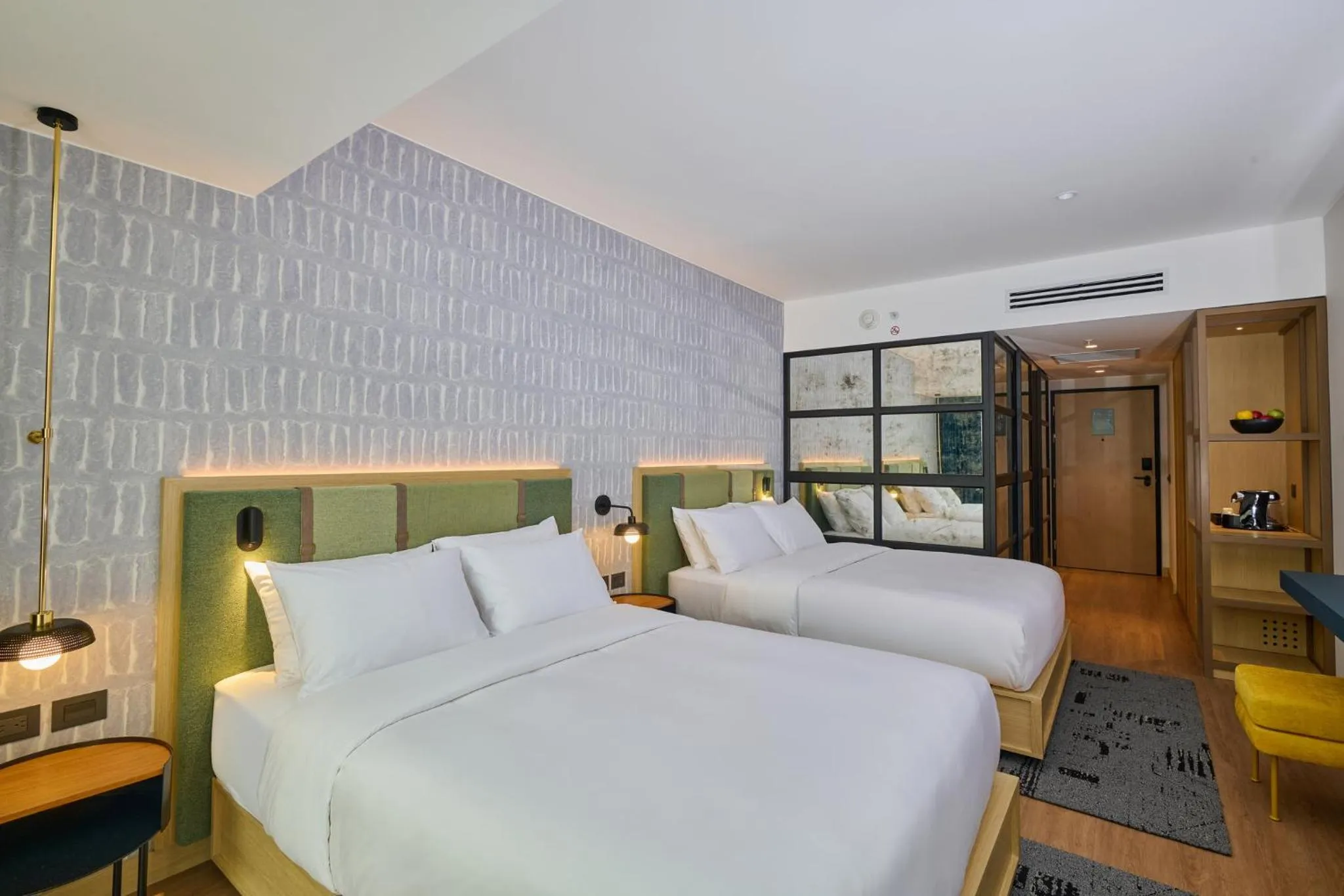Standard Queen Room with Two Queen Beds - High Floor in Hotel Indigo Lima Miraflores by IHG