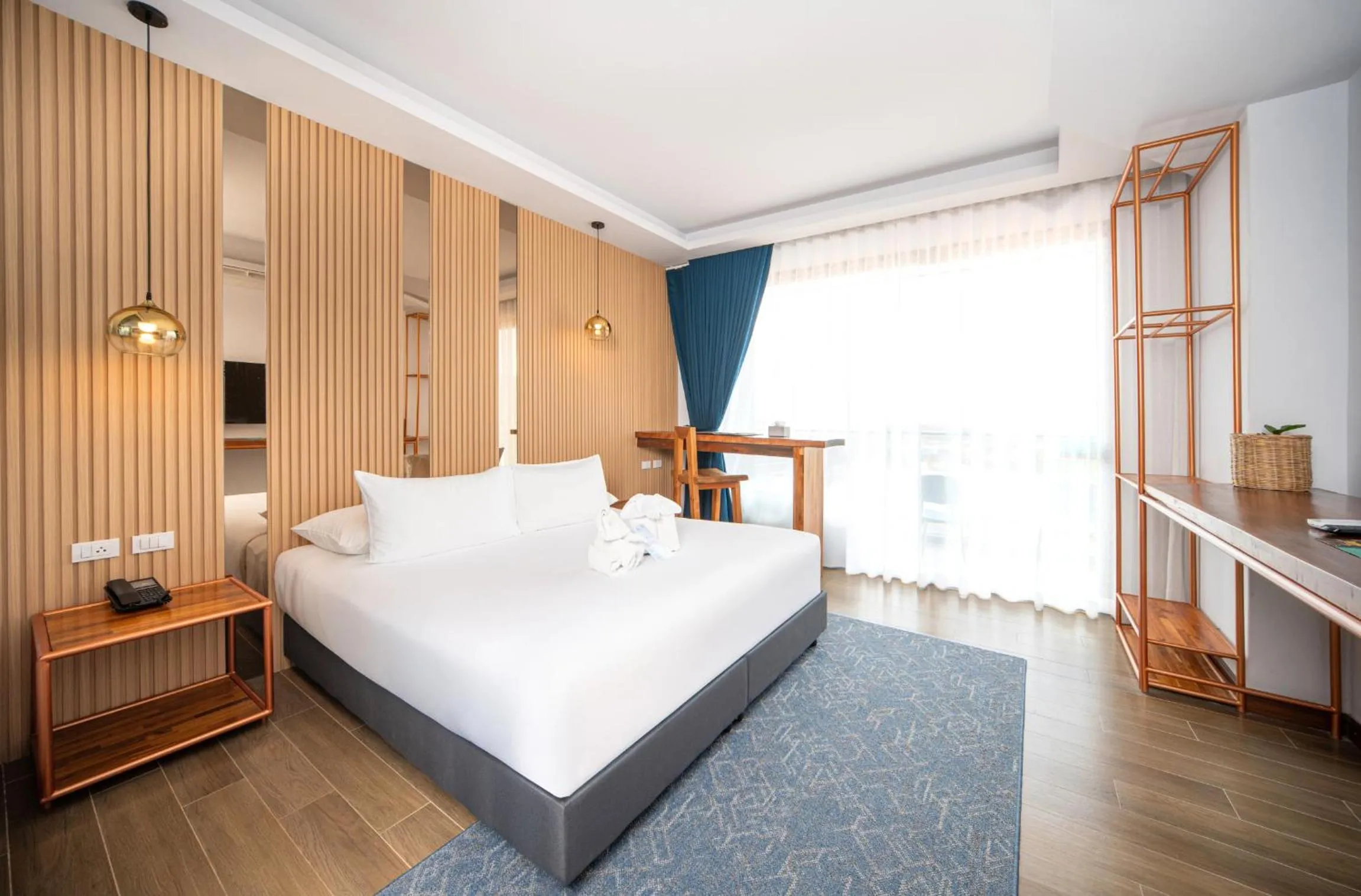 Superior Double Room in The Blue Hotel