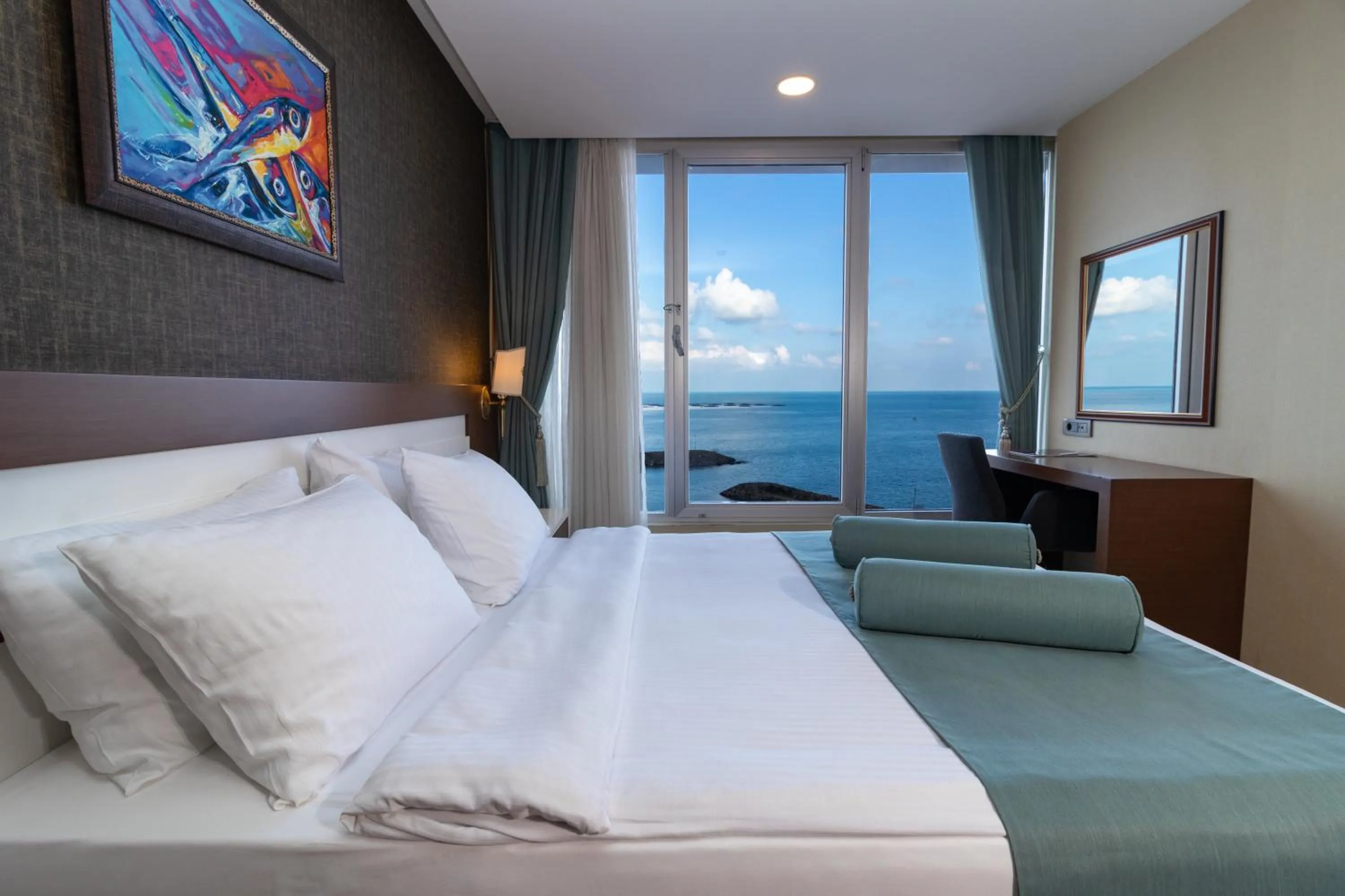 Deluxe Room with Sea View in Tilya Resort Hotel