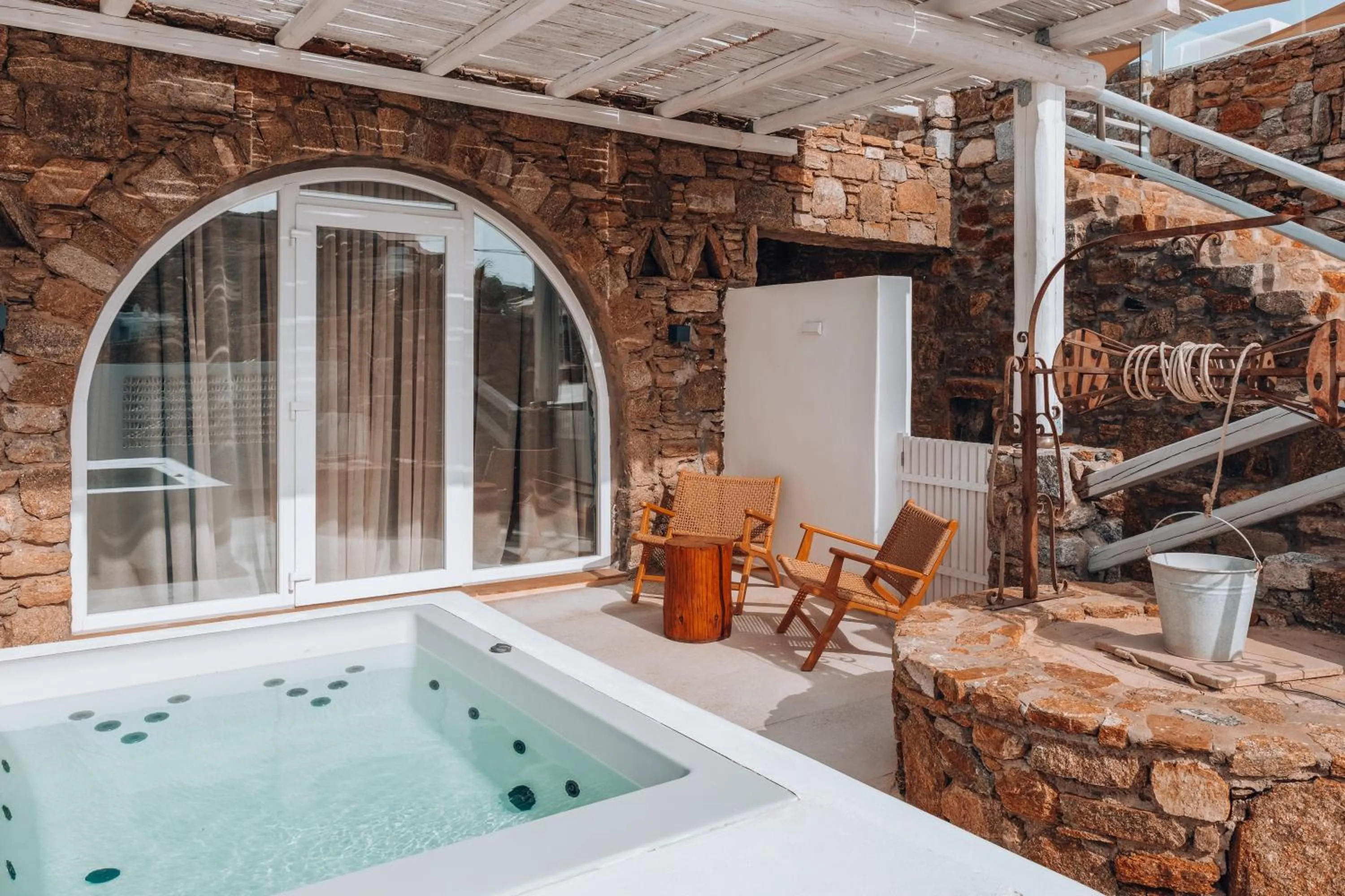 Senses Suite with Outdoor Hot Tub in Senses Luxury Suites & Villas