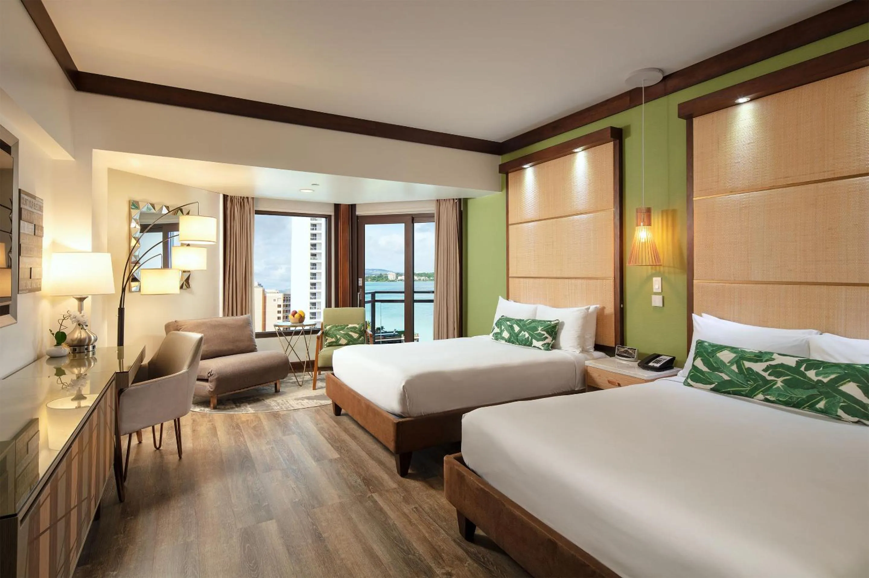 Deluxe Oceanview 2 Queen Accessible in Dusit Beach Resort Guam