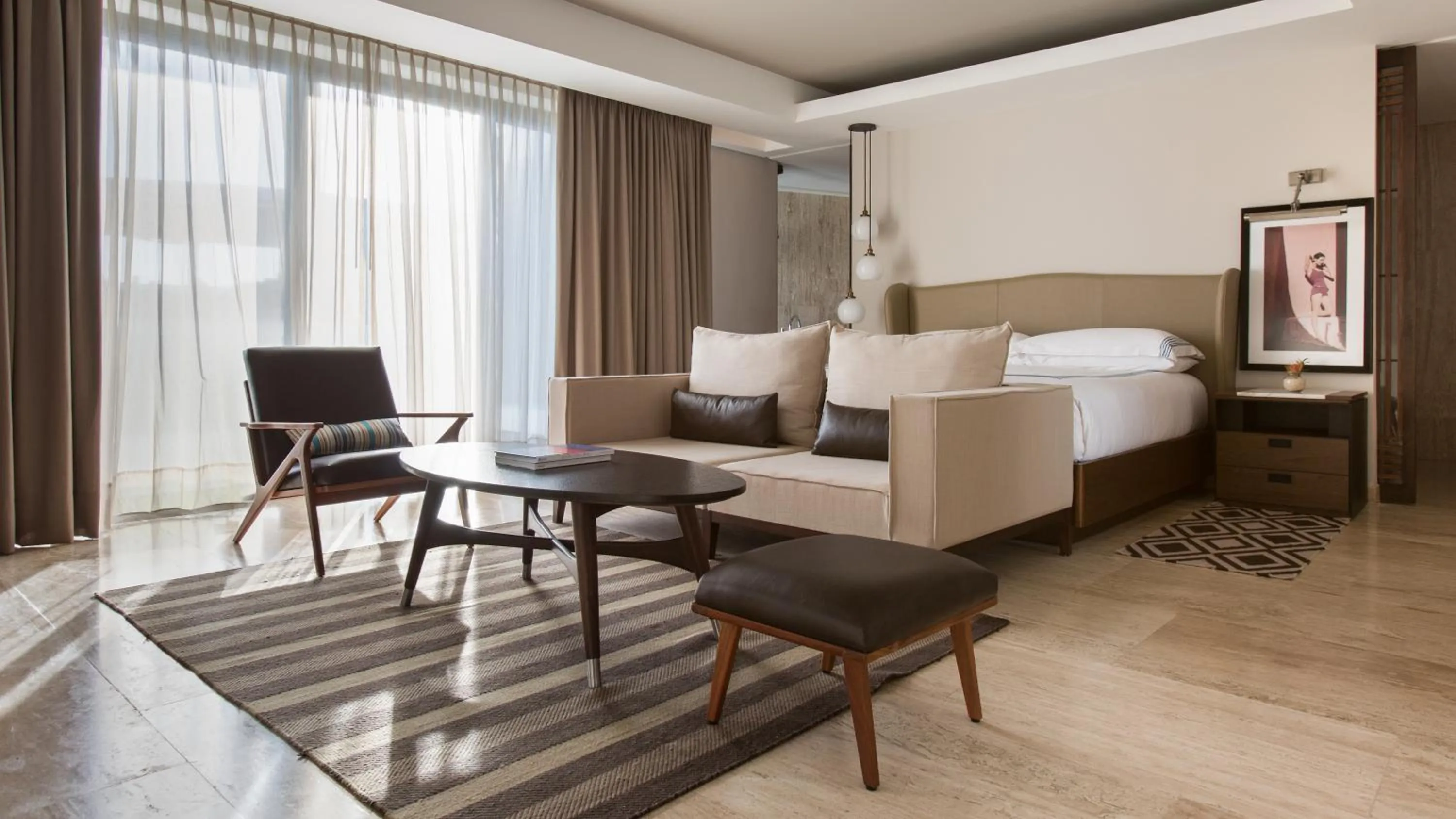 King Room with One King Bed and Partial Ocean Front - Beach House in Thompson Playa Del Carmen Main House, by Hyatt