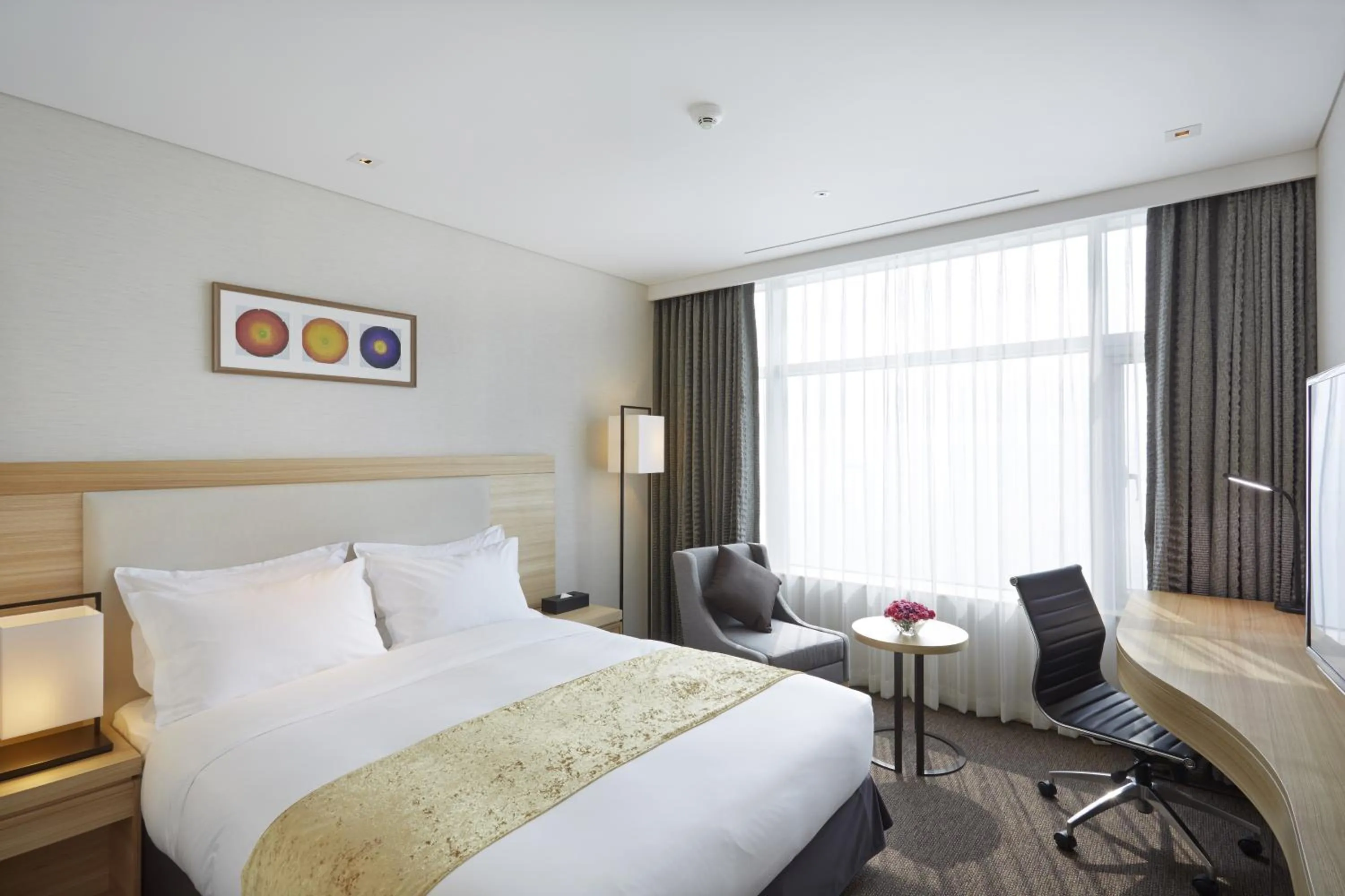 Deluxe Double Room with Sea View in Lahan Hotel Pohang