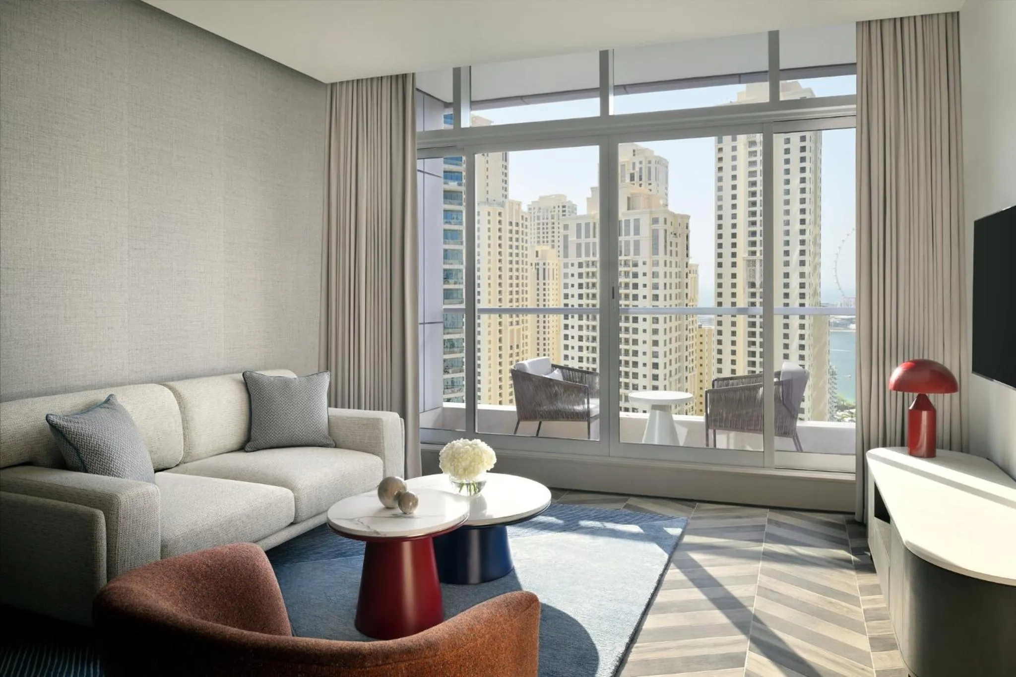 One-Bedroom Residence with Balcony and View in InterContinental Dubai Marina by IHG