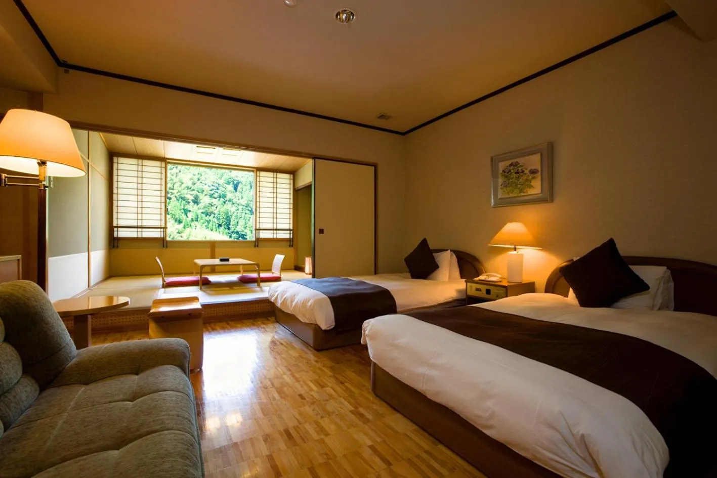 Standard Room with Tatami Area on Top Floor in Shinshiyo
