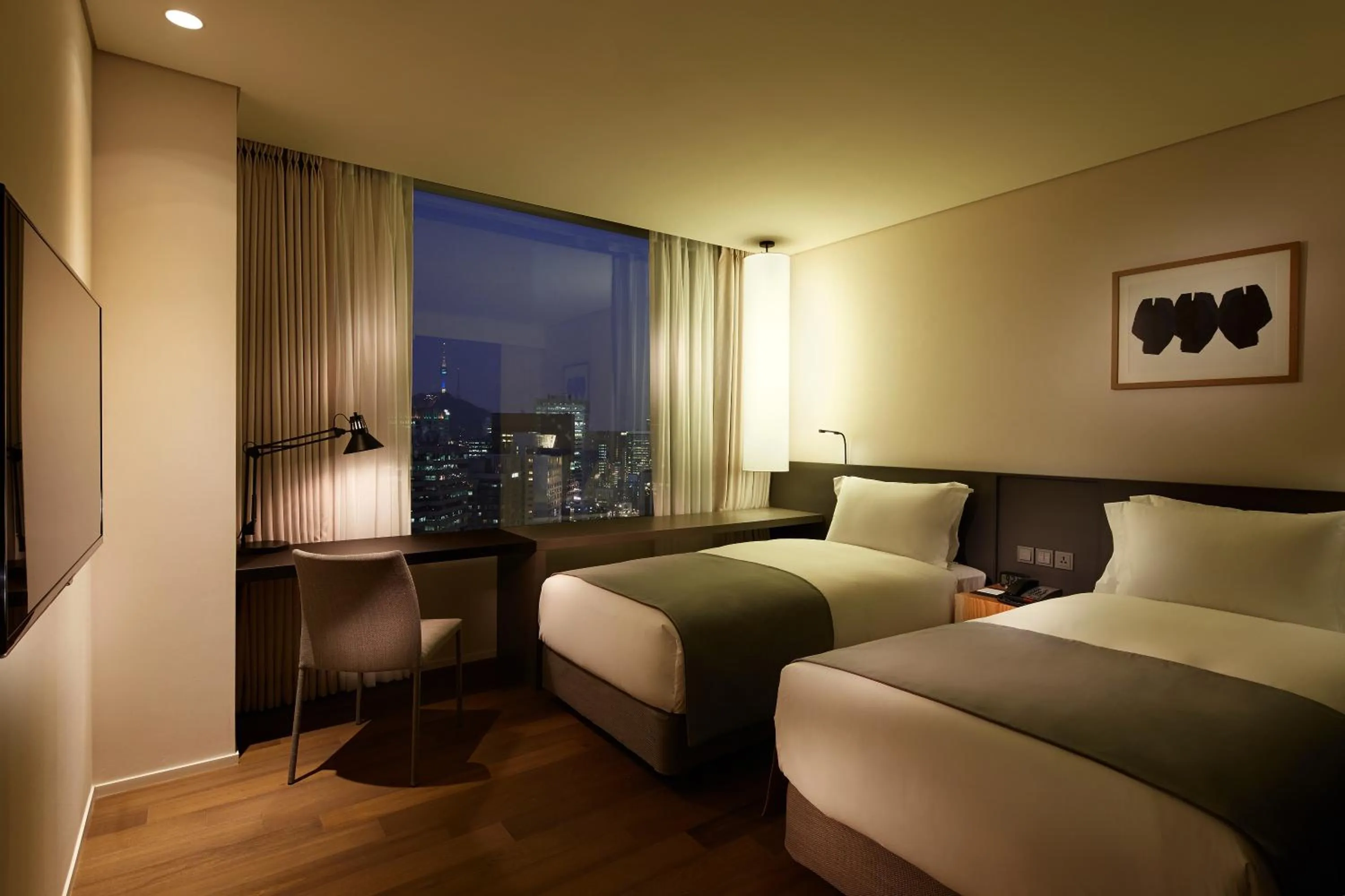 Deluxe Twin Room in Shilla Stay Ulsan