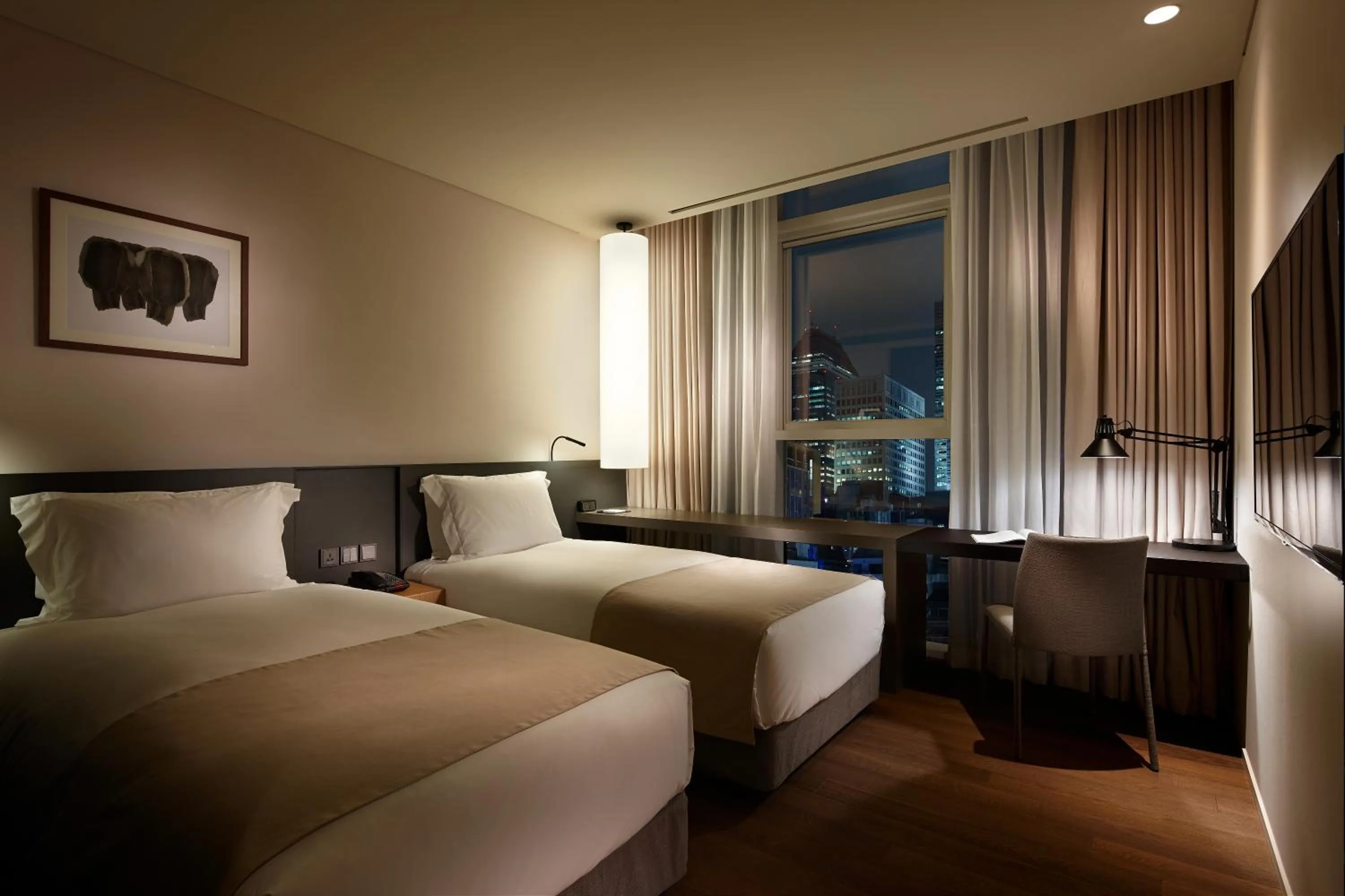 Standard Twin Room in Shilla Stay Ulsan
