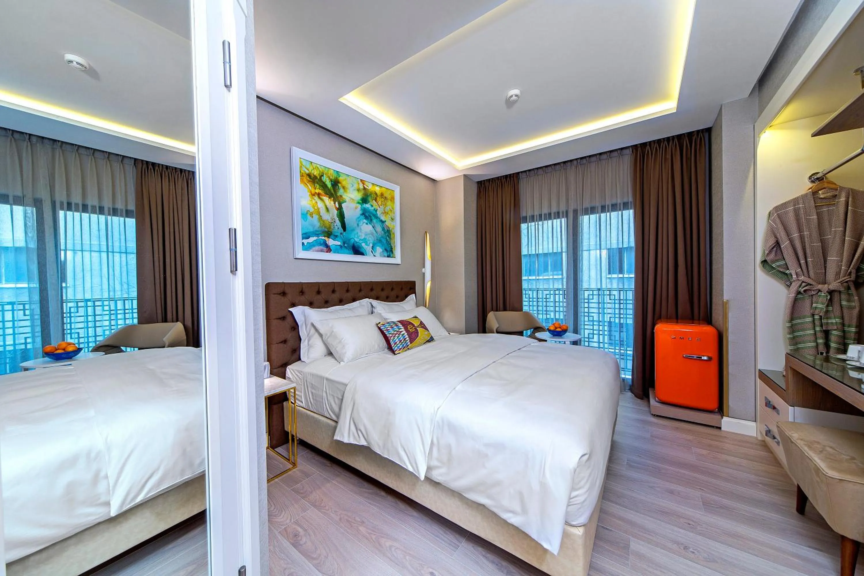 Deluxe Queen Room in Barbera Hotel