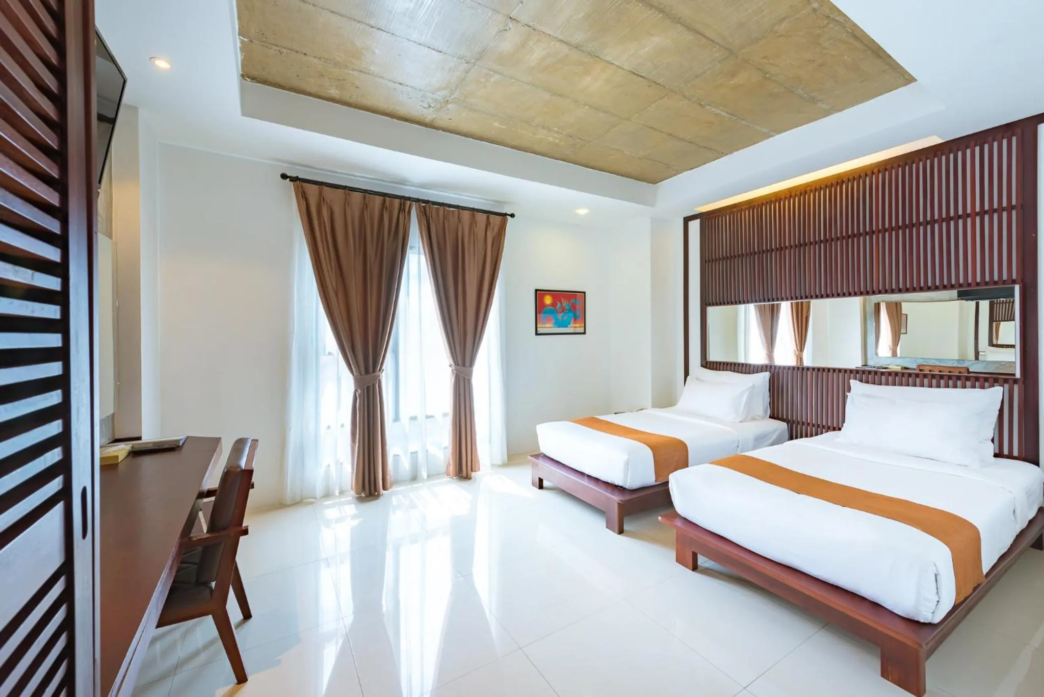 Large Twin Room in S Park Design Hotel
