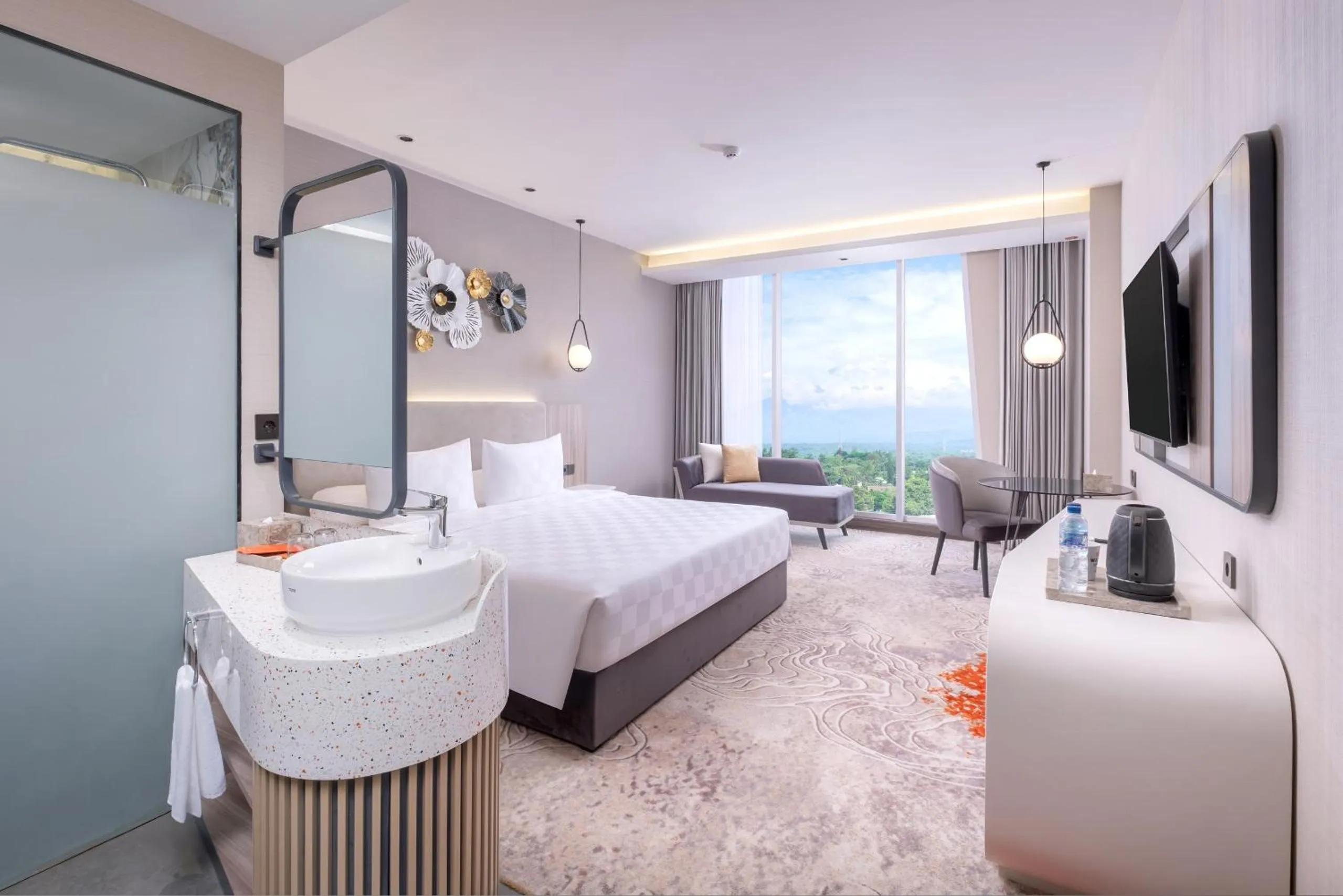 Double Room in Wahid Prime Hotel Salatiga