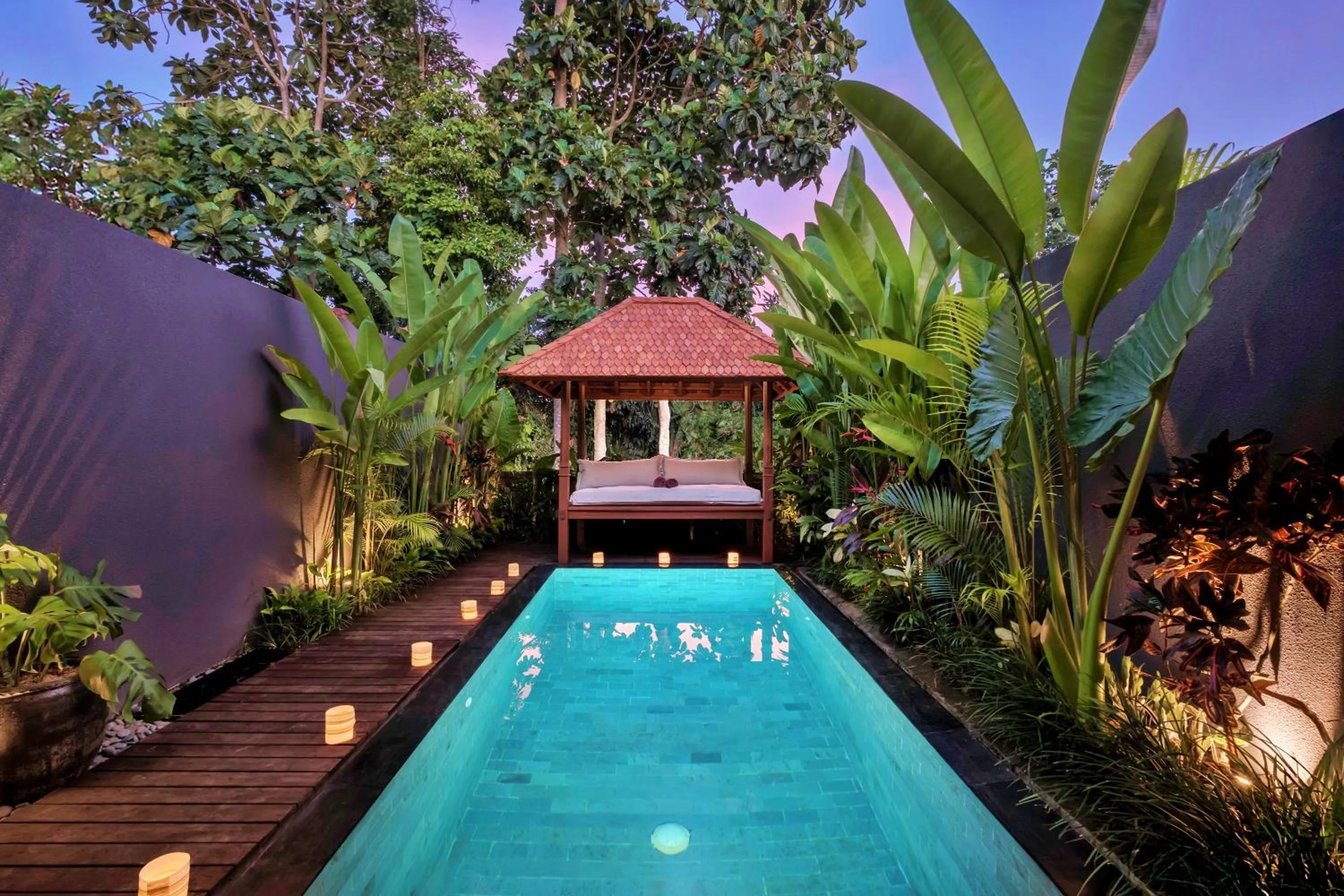 Premier Pool Villa with One-time Complimentary Candlelight Dinner in Mayaloka Villas Ubud