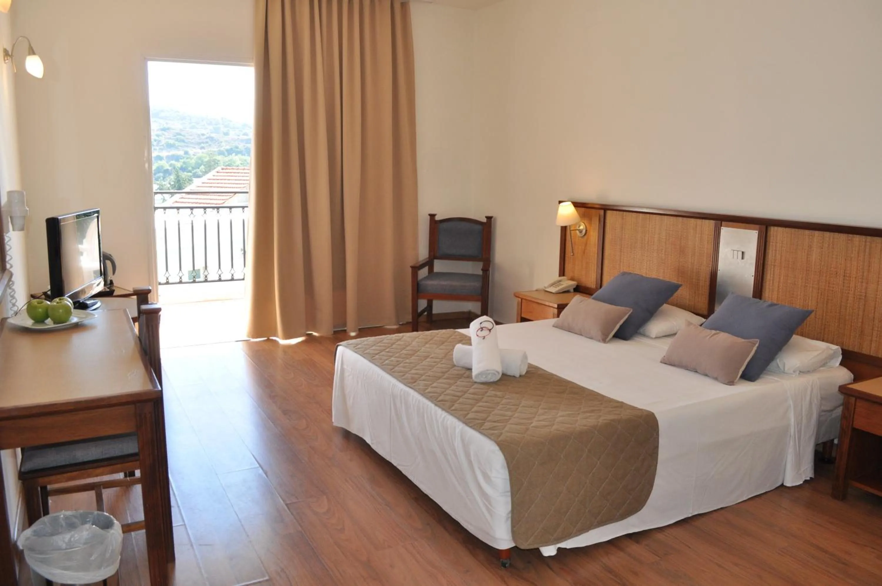 Double or Twin Room with Garden View - Pool View in Cyprotel Faliraki