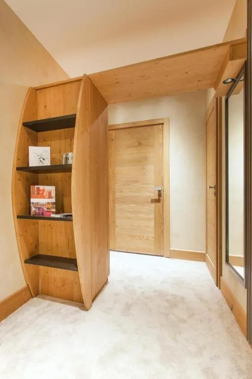 Superior Double Room with Mountain View in Hôtel Saint Charles Val Cenis