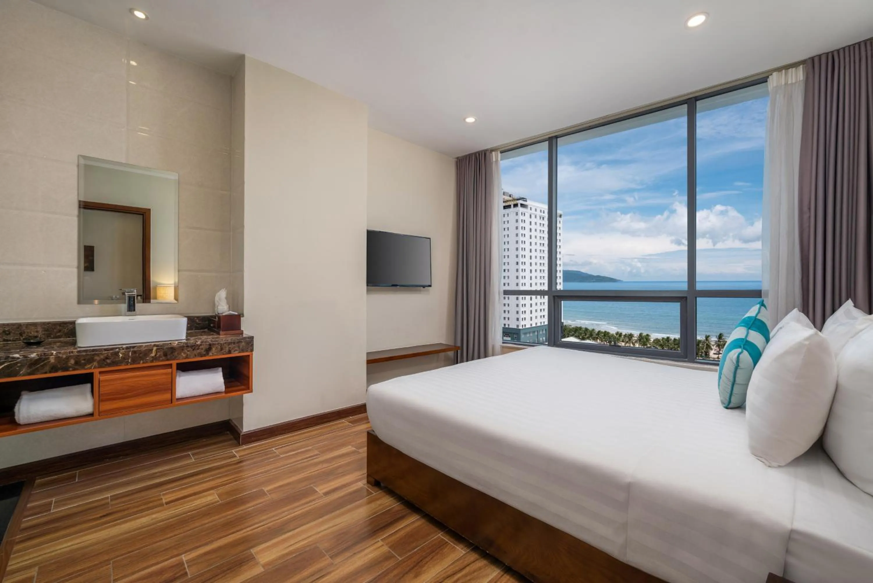 Premier Suite with Sea View - Two Bedroom in Avatar Danang Hotel