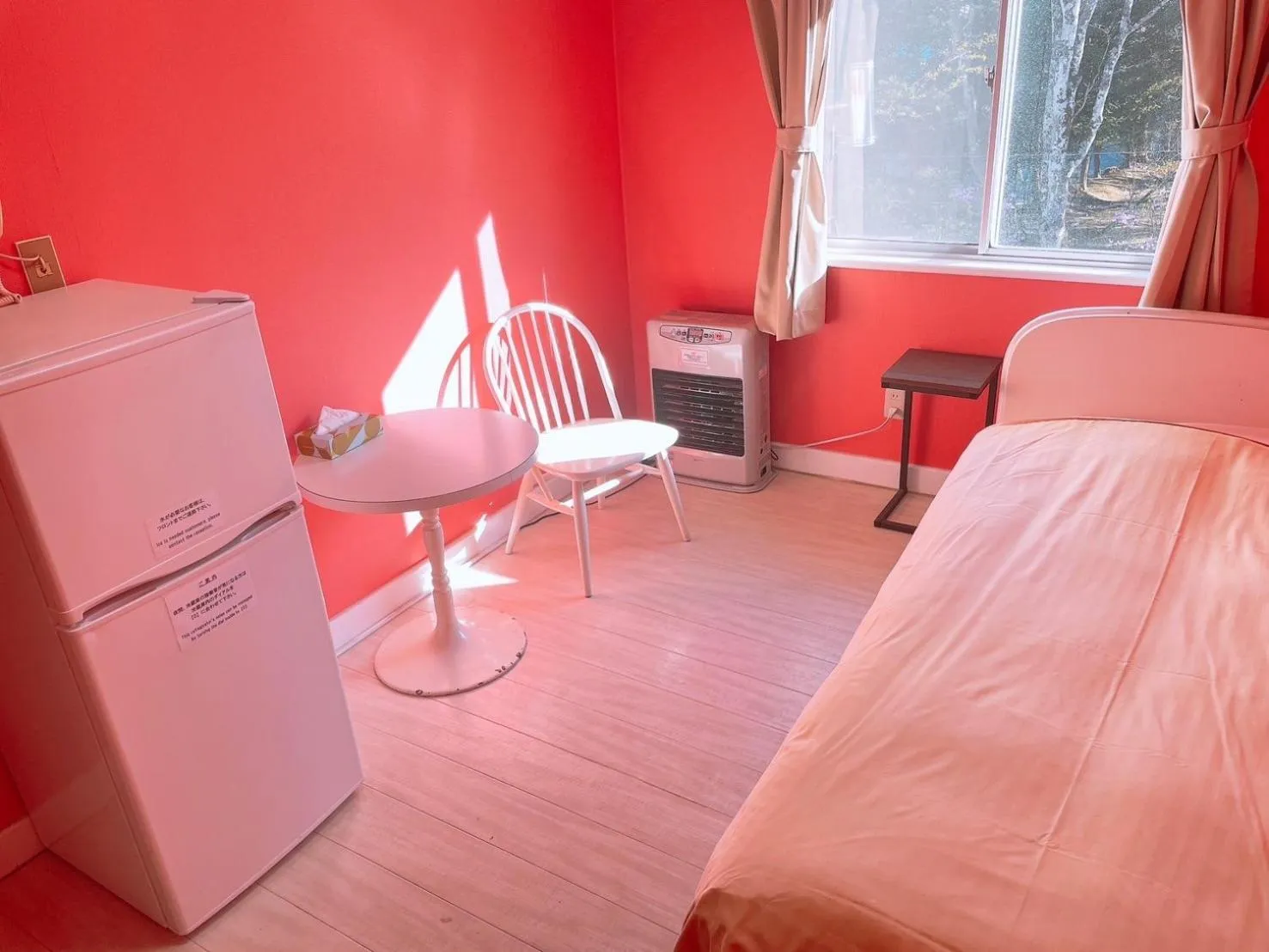 Single Room with Bathroom in Karuizawa Pension Sato no Nukumori