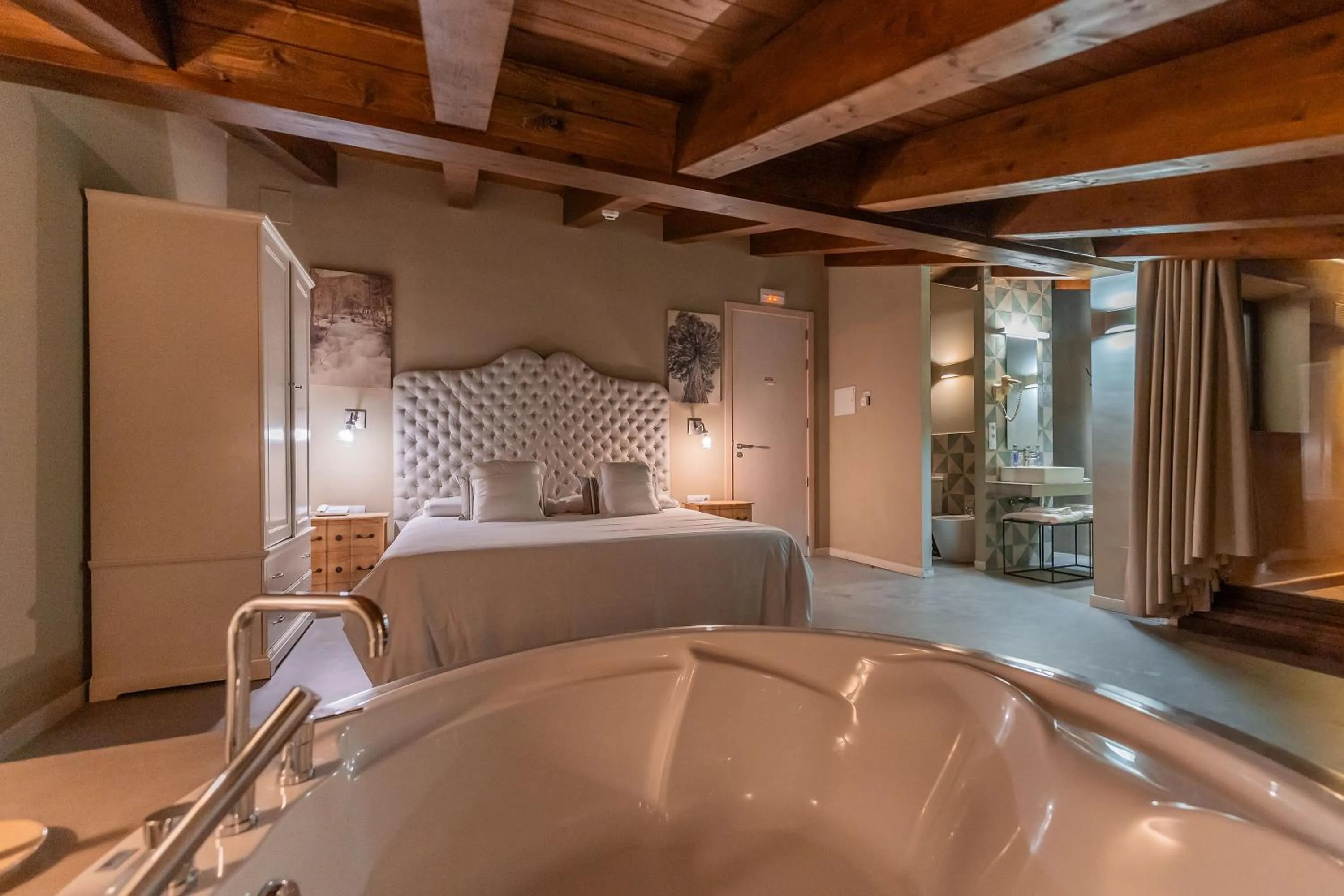 Junior Suite with Terrace in Hotel Mas De Cebrian