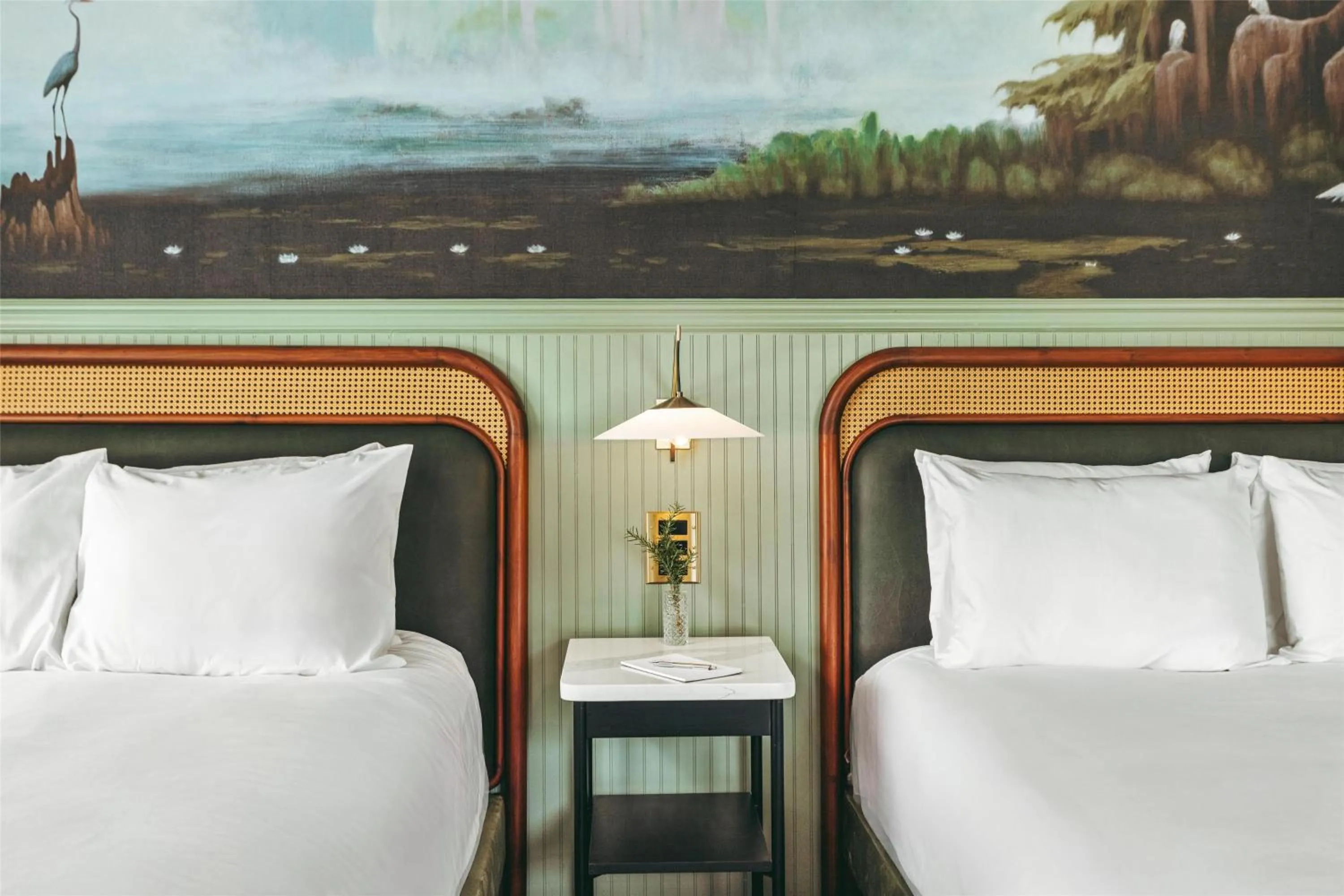 Queen Room with Two Queen Beds and Accessible Tub - Mobility and Hearing Access in The Hotel Monroe, Tapestry Collection By Hilton