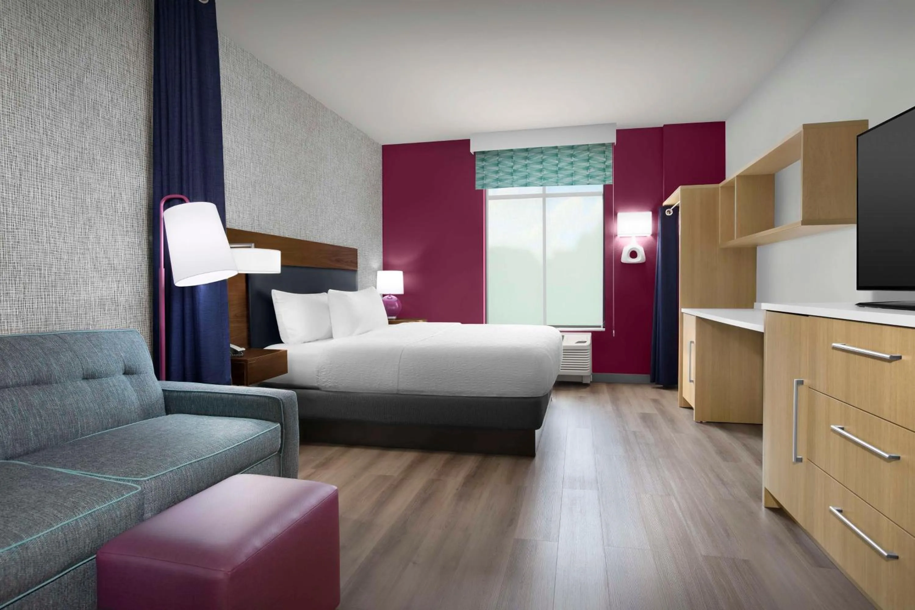 King Studio Suite - Hearing Access/Non-Smoking in Home2 Suites by Hilton Clarksville/Ft. Campbell