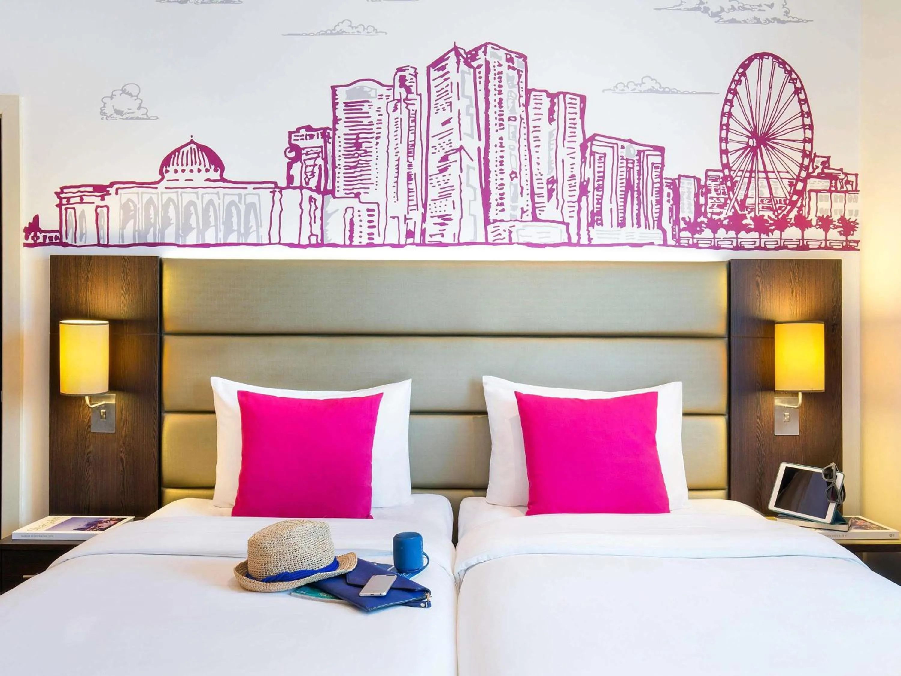 Classic Twin Room in ibis Styles Sharjah