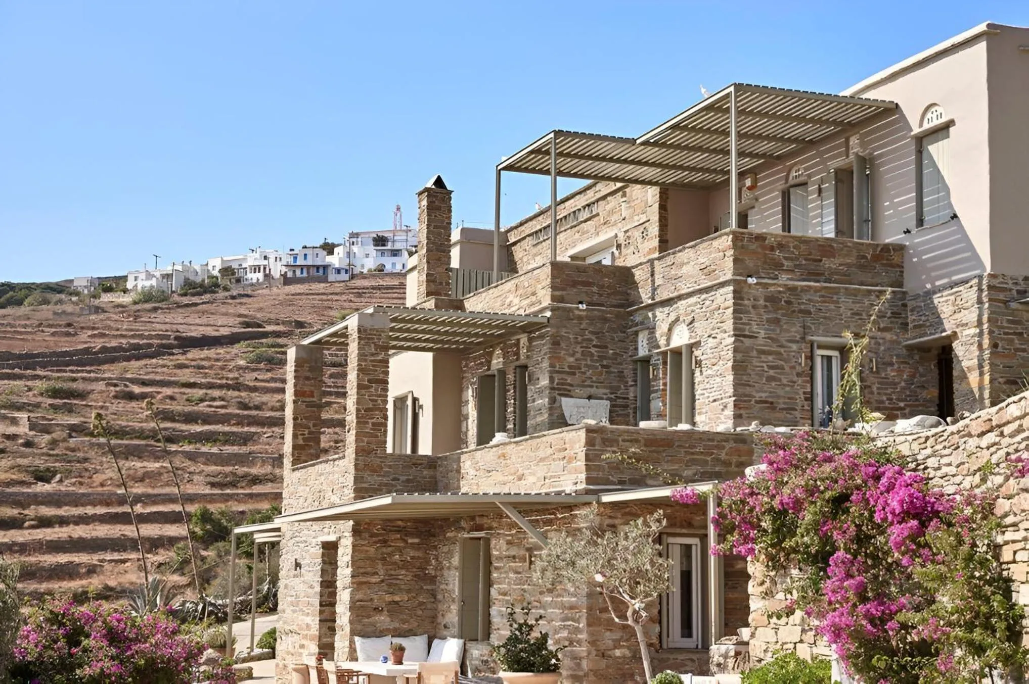 Cave Suite 2 Bedroom Sea View in Aeolis Tinos Suites