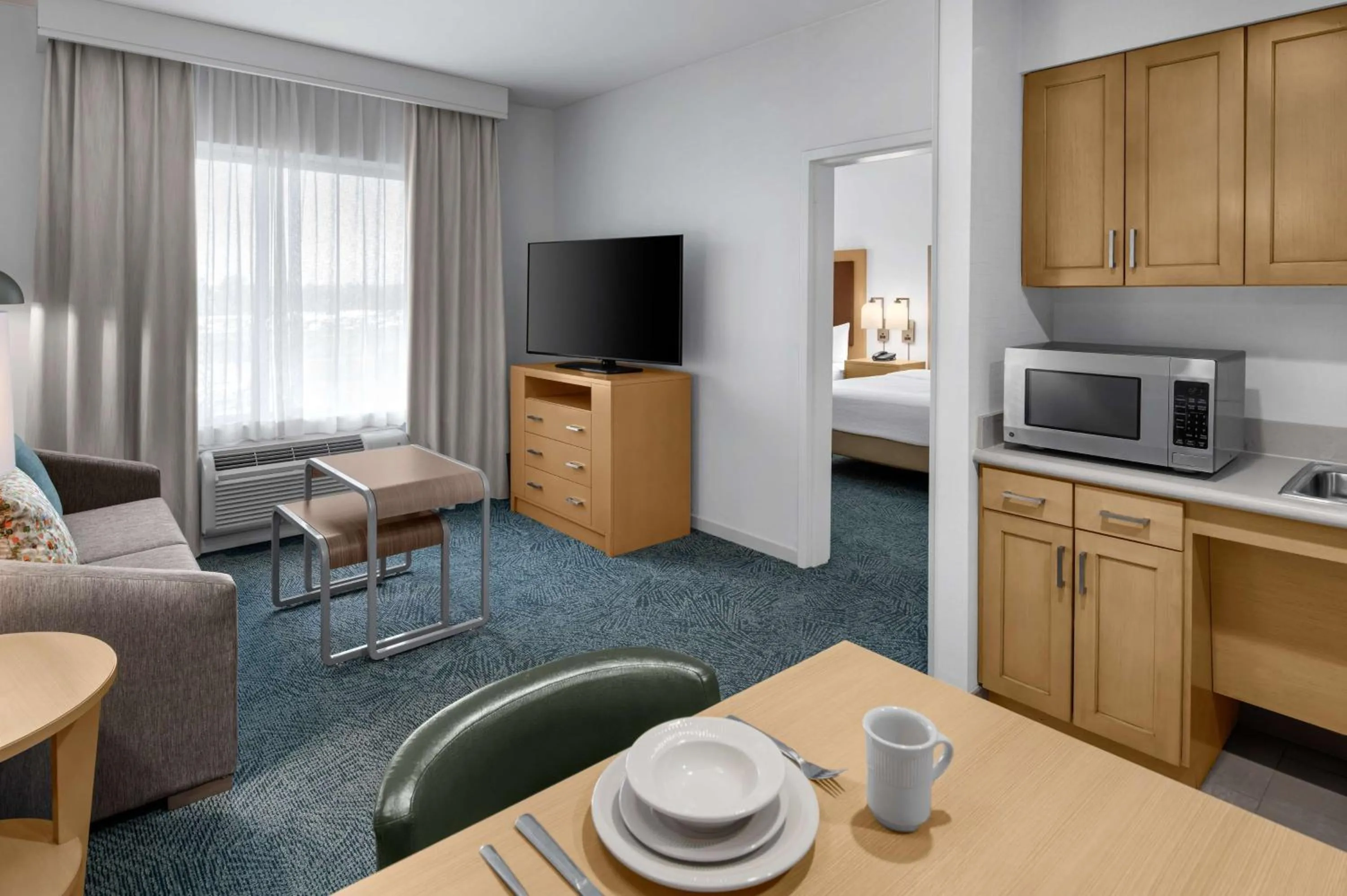 One-Bedroom Queen Suite with Two Queen Beds - Non-Smoking in Homewood Suites by Hilton Anaheim Conv Ctr/Disneyland Main