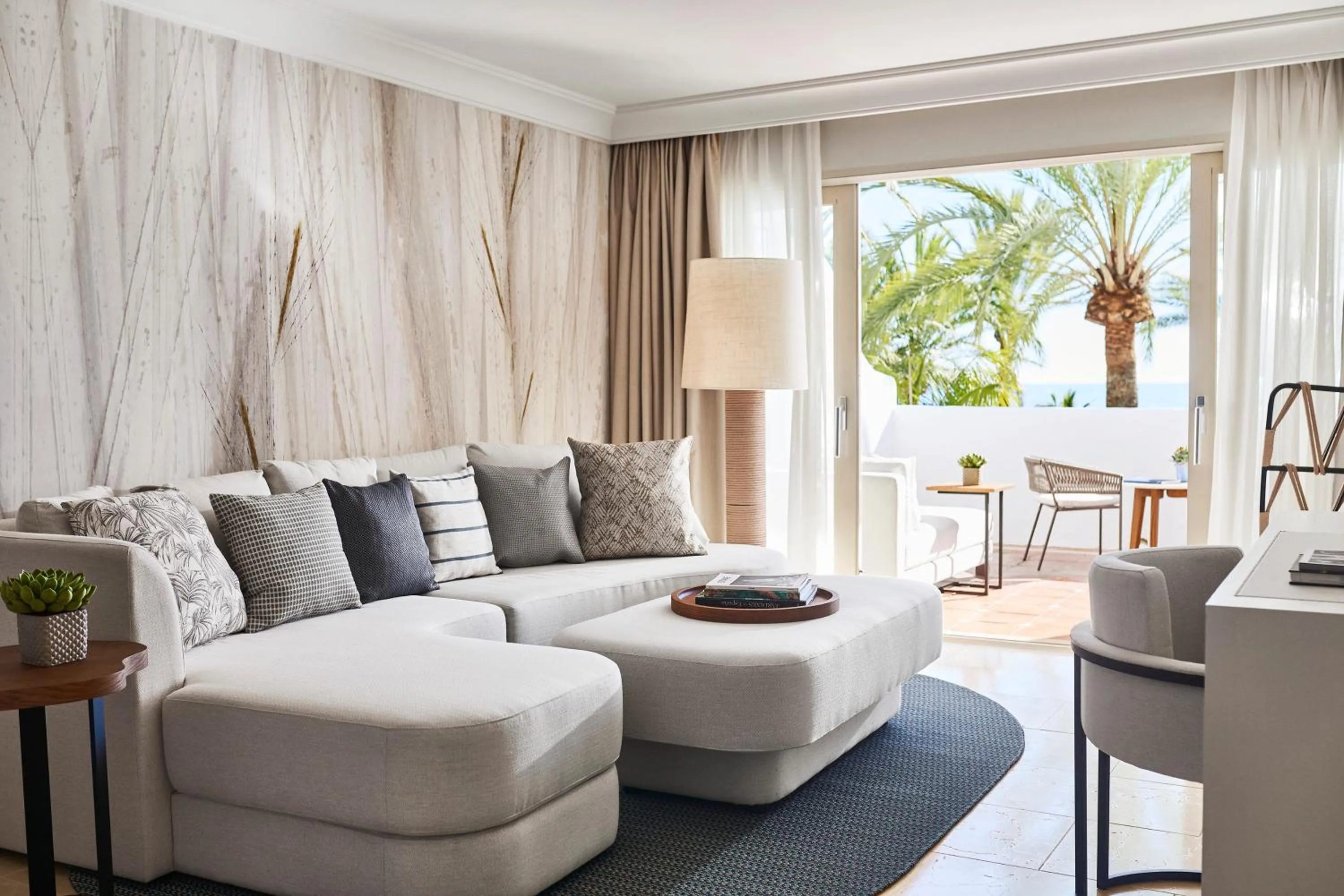 Deluxe Junior Double Suite with Partial Sea View  in Puente Romano Marbella