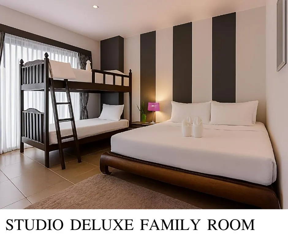 Family Room with Bunk Bed in The Bridge Residence Hotel