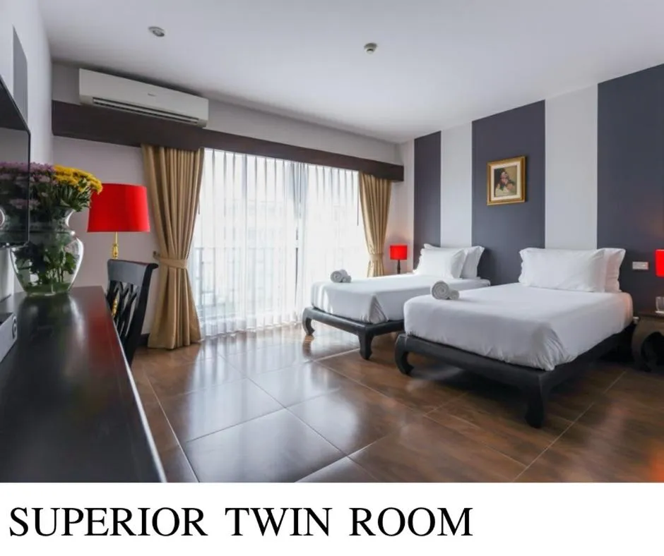 Superior Twin Room in The Bridge Residence Hotel