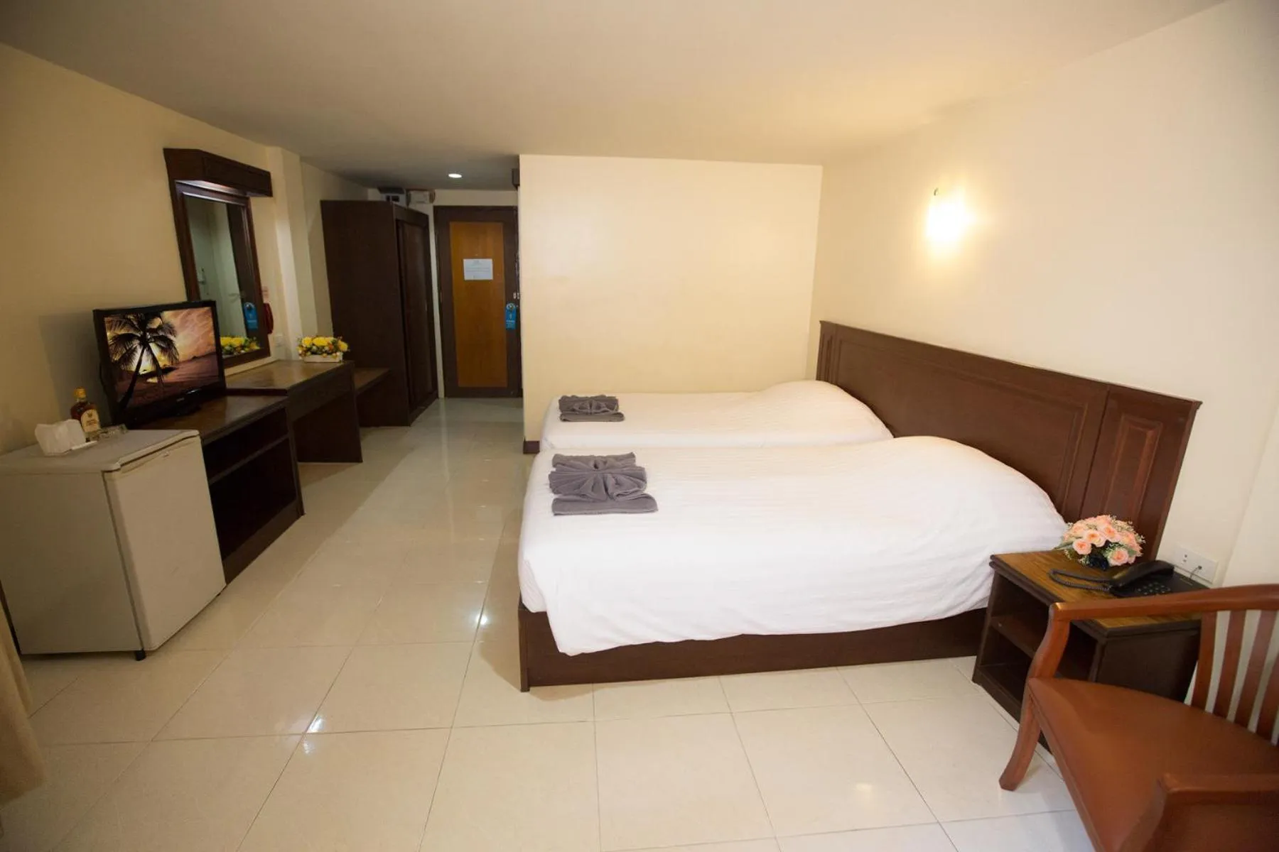 Superior Twin Room in Twin Palms Resort Pattaya, SHA Extra Plus Certified