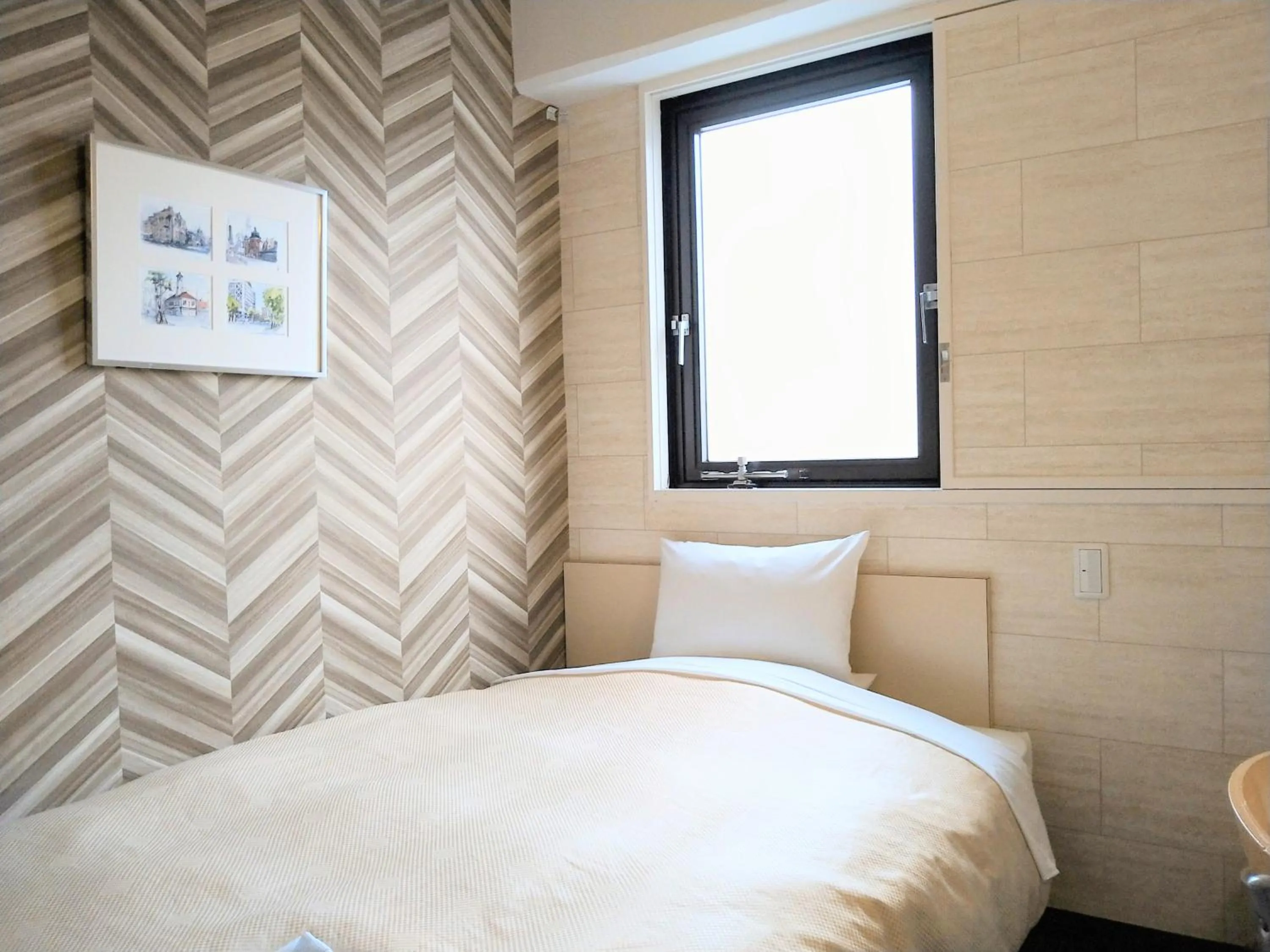 Double Room with Small Double Bed - Non-Smoking in Morioka New City Hotel