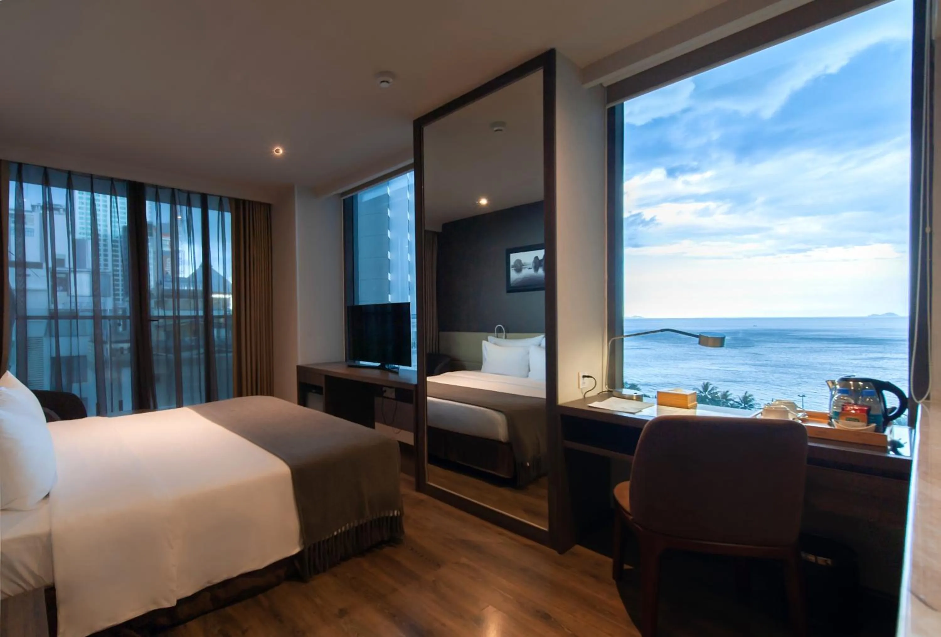 Deluxe Double Room with Sea View in Alana Nha Trang Beach Hotel