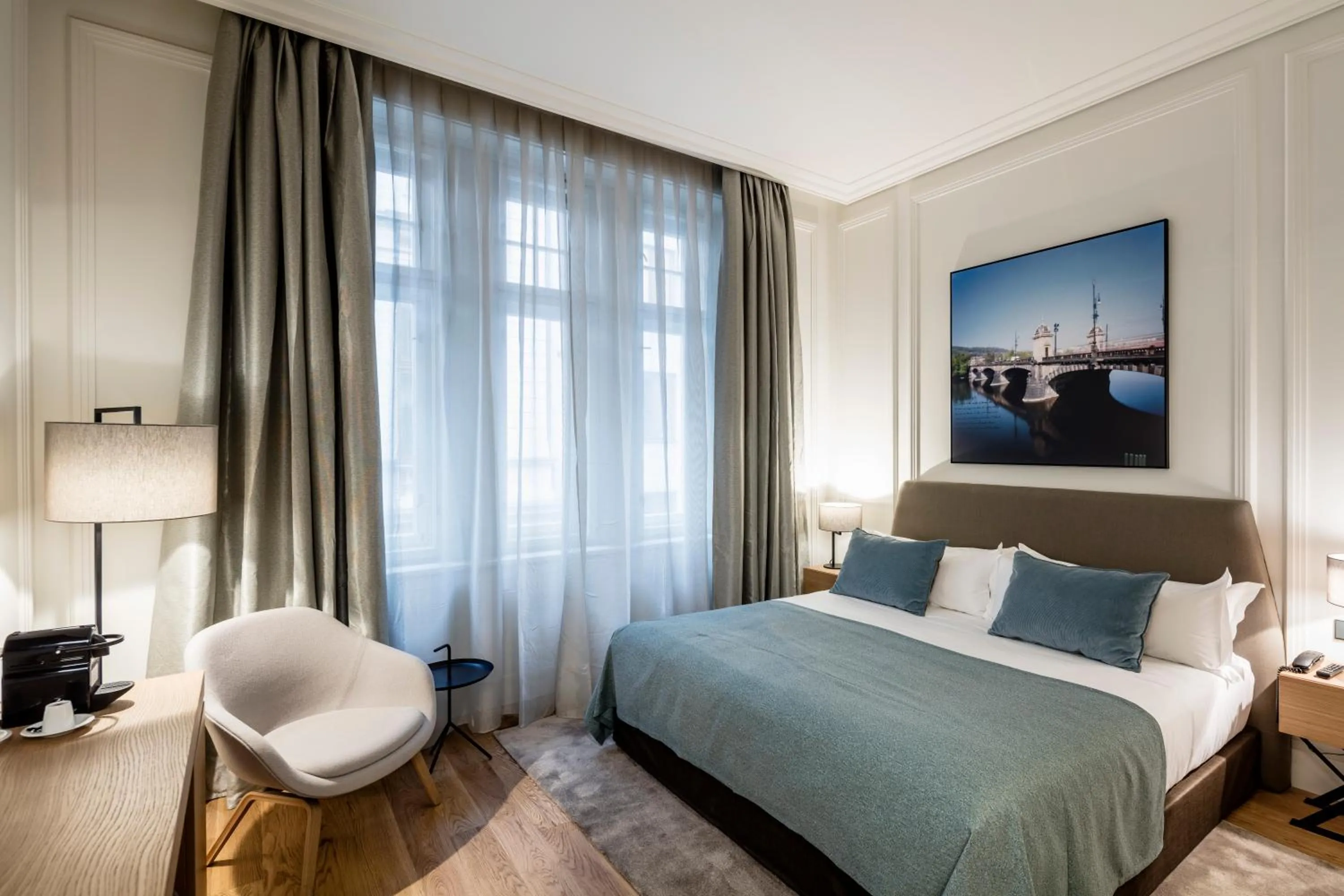 Large Single Room in BoHo Prague Hotel - Small Luxury Hotels