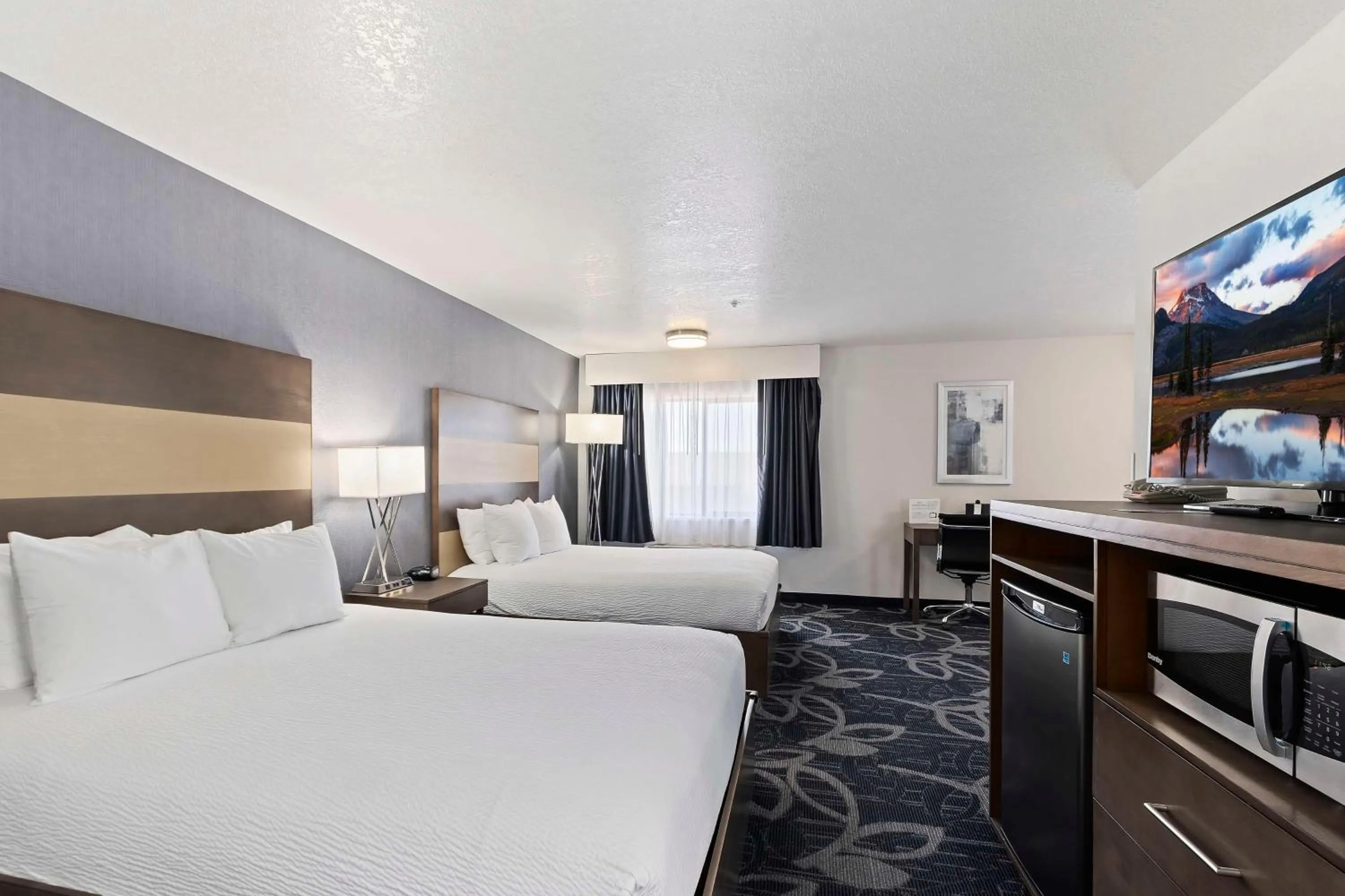 Queen Room with Three Queen Beds - Non-smoking in Best Western Plus Twin Falls Hotel