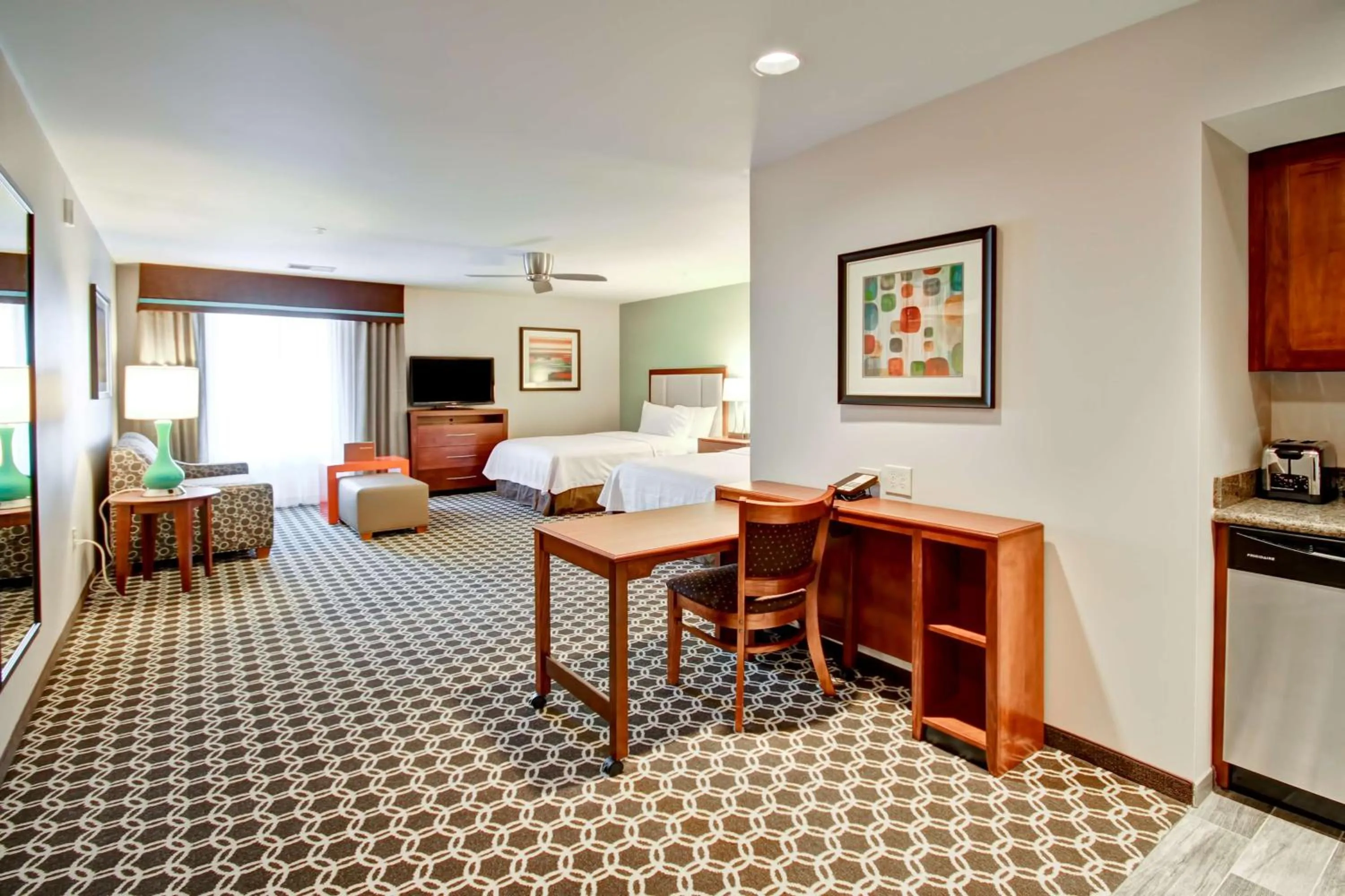 Queen Studio Suite with Two Queen Beds - Non-Smoking in Homewood Suites by Hilton Greeley