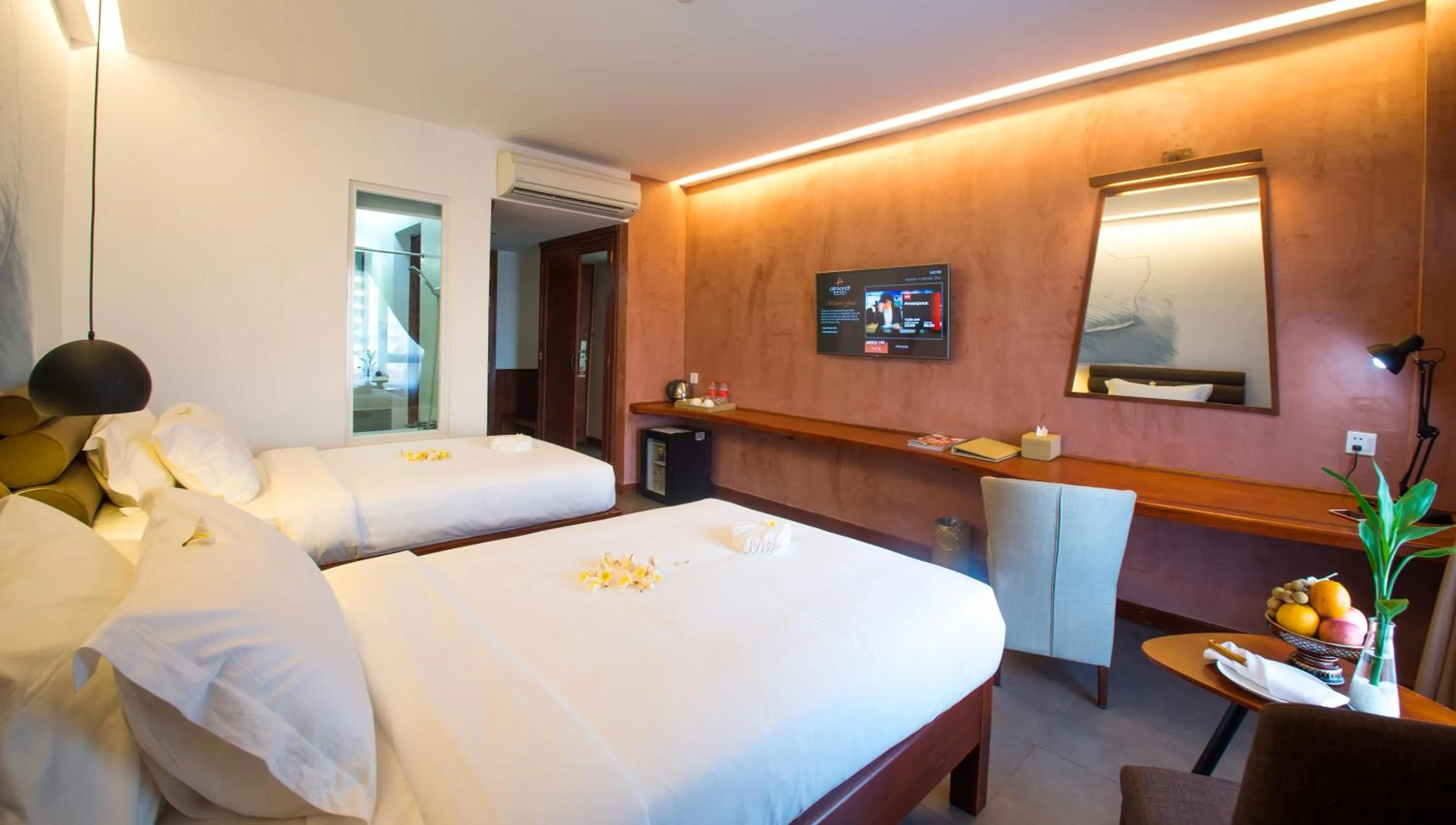 Deluxe Twin - Garden View in Almond Hotel Bassac River