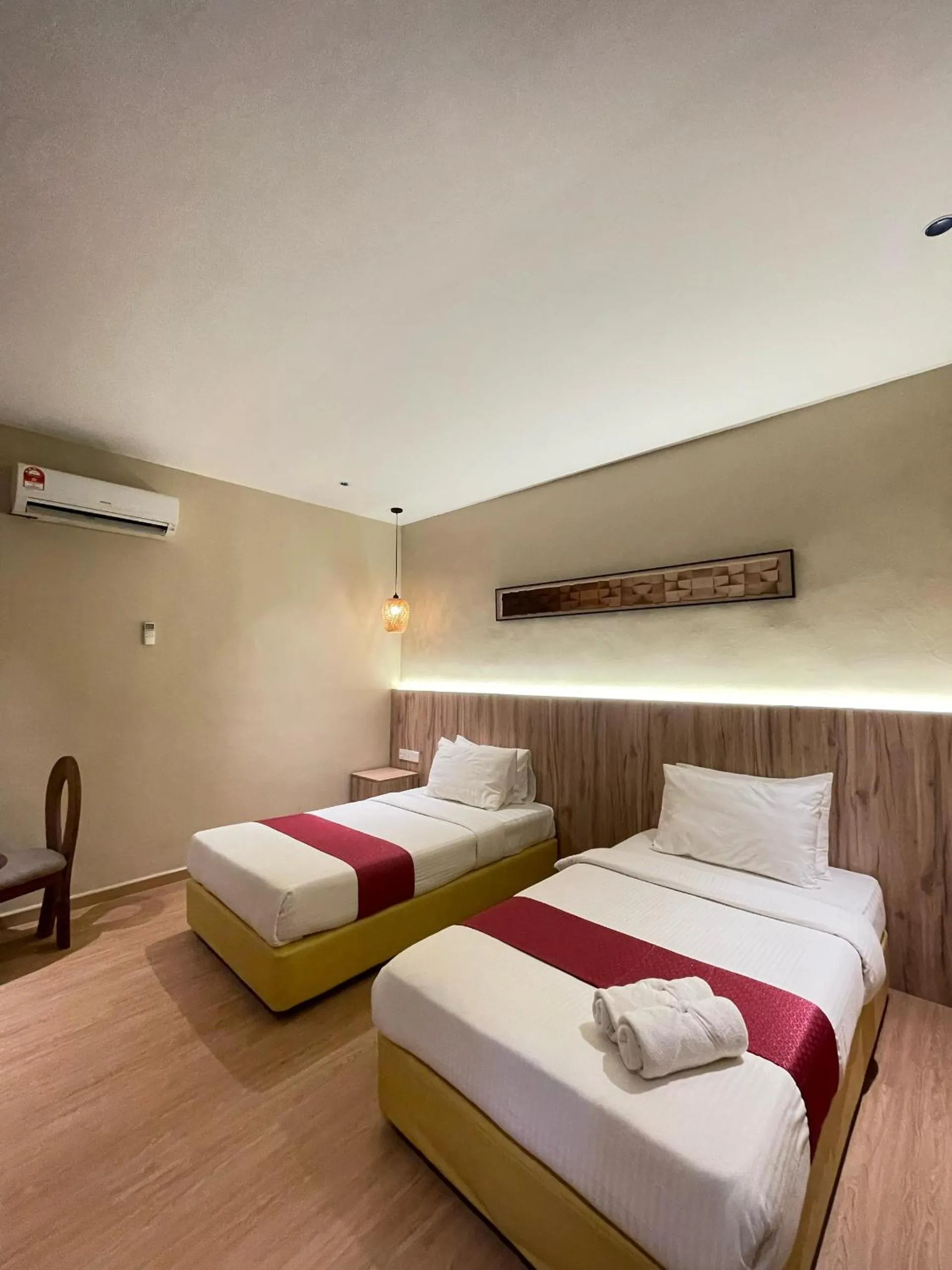 Twin Room with Garden View in Rompin Beach Resorts