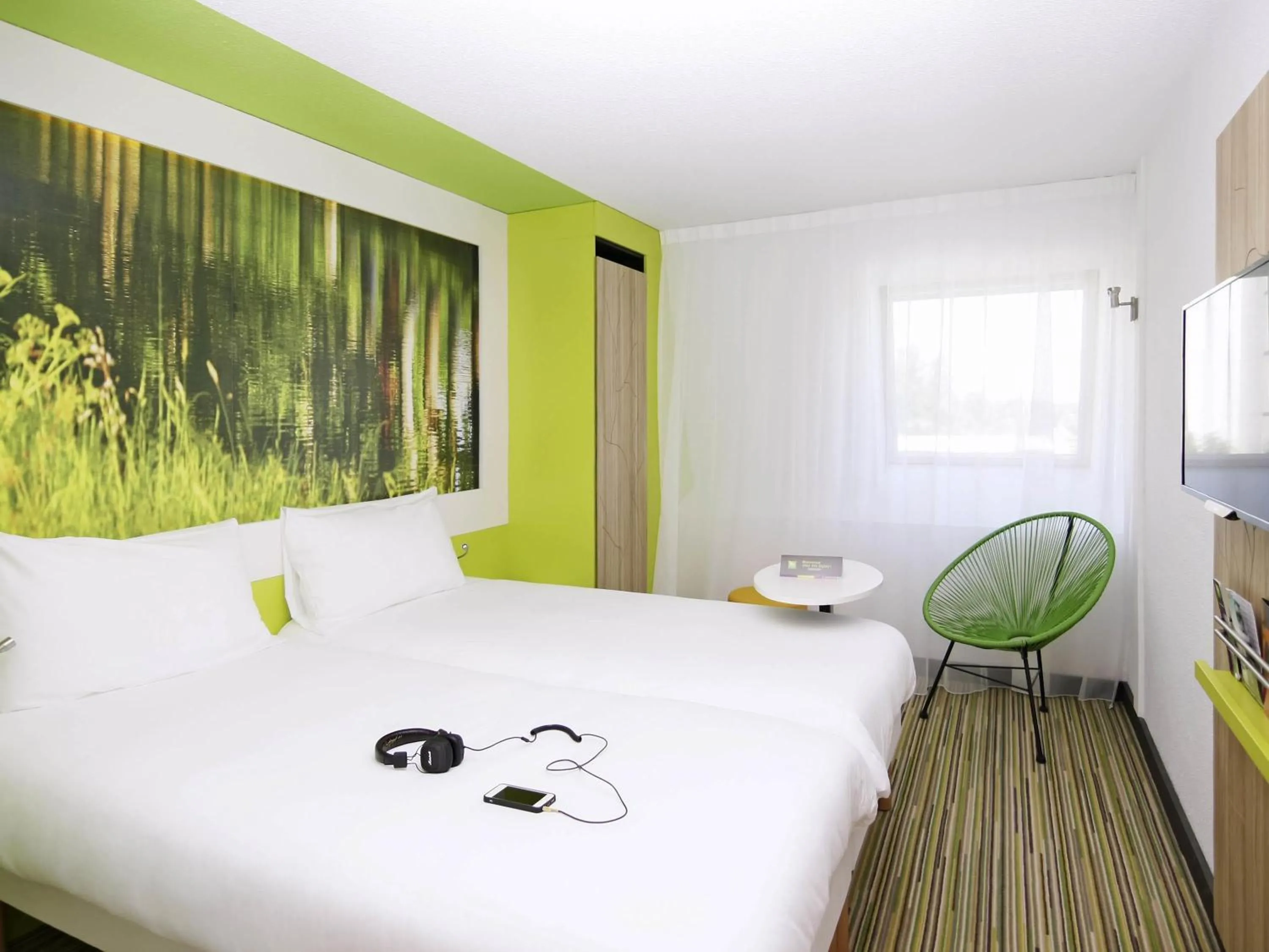 Standard Twin Room - single occupancy in Ibis Styles Toulouse Labège