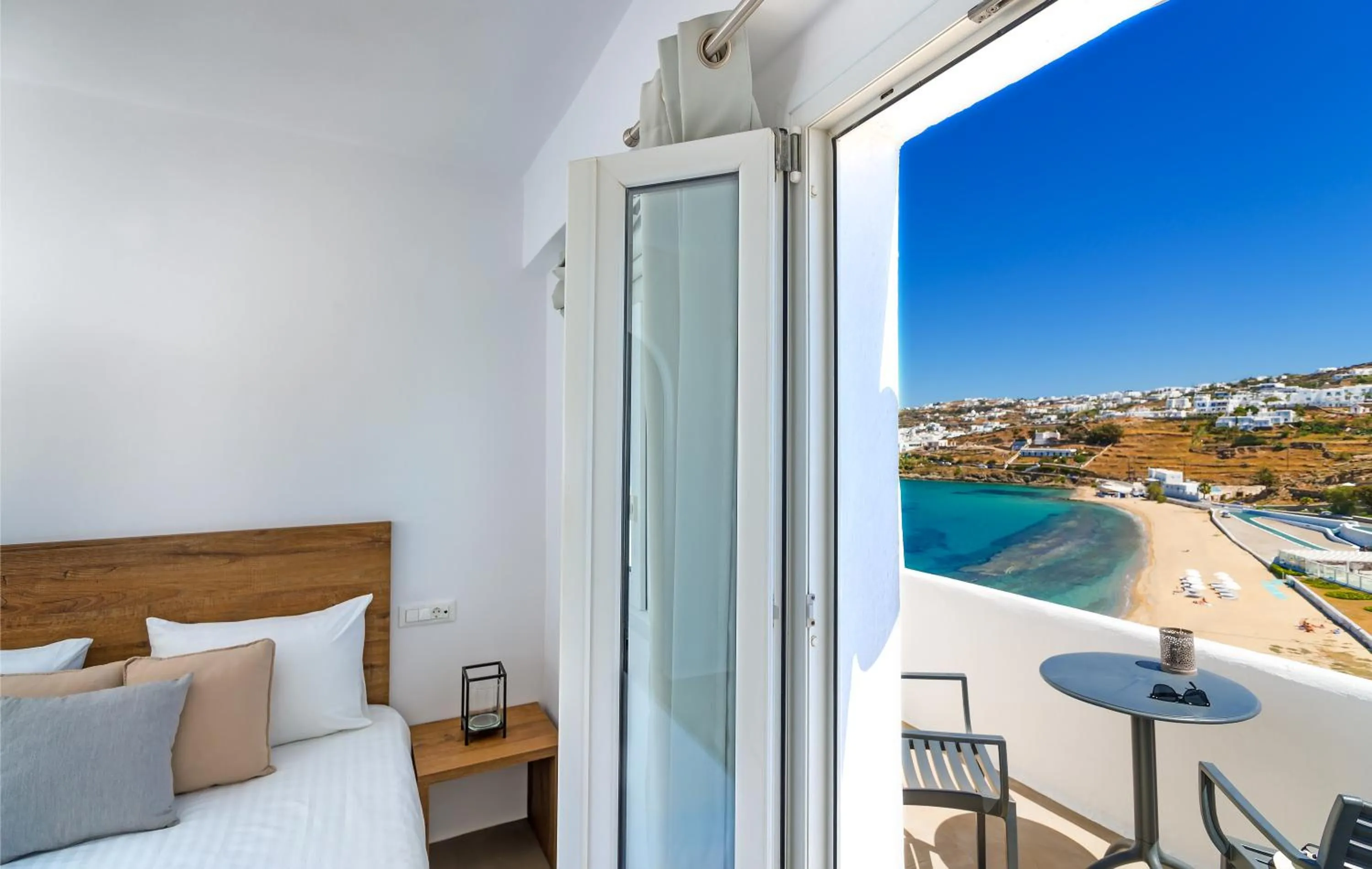 Natural landscape in Cape Mykonos